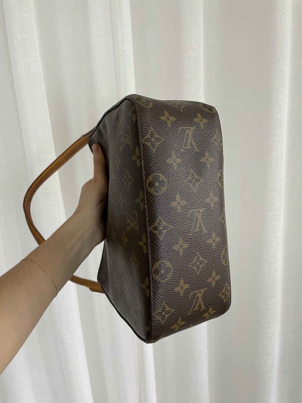 LV MONOGRAM LOOPING BAG — IONA MACLEAN