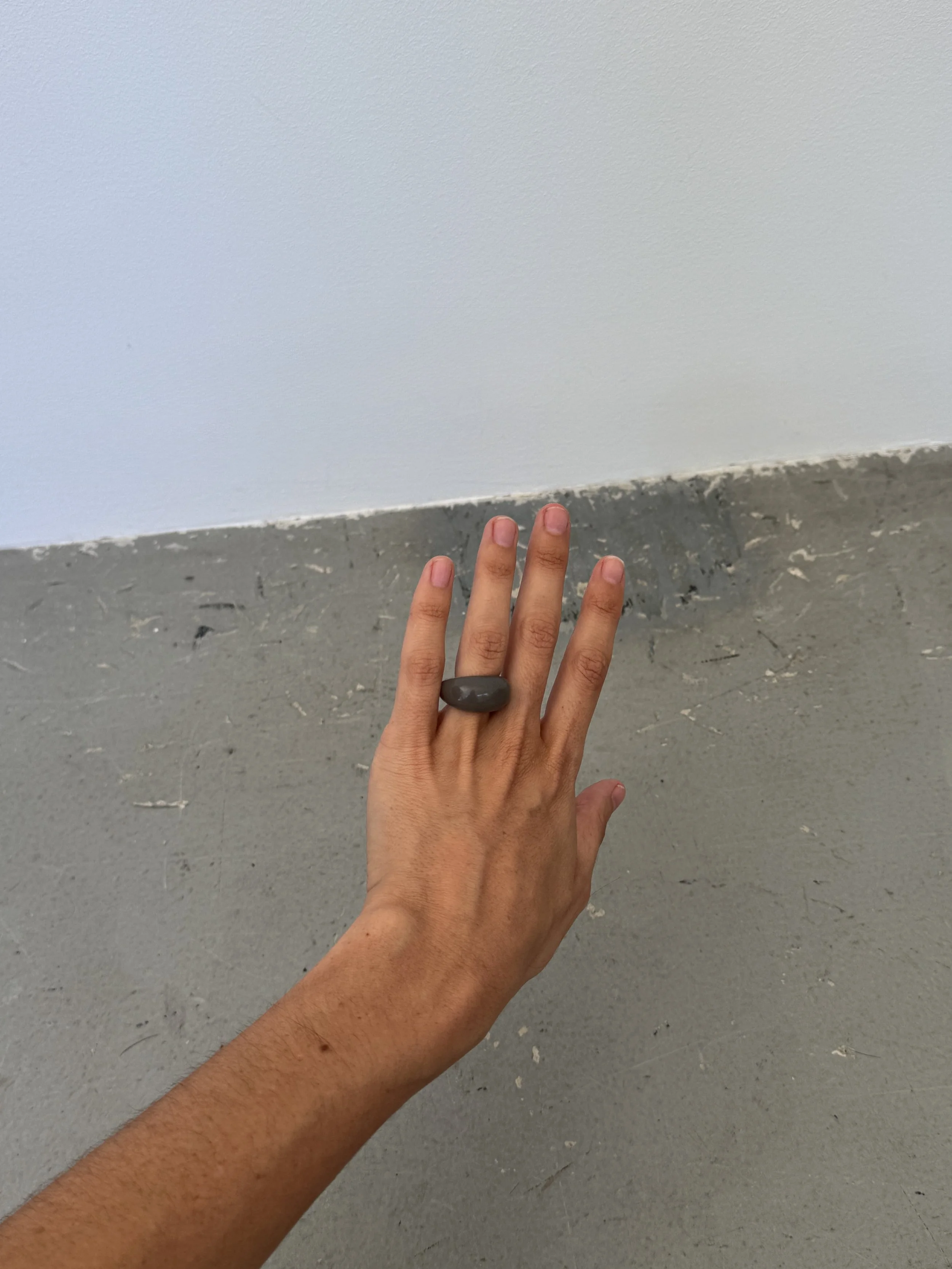 BULBOUS RING - SLATE