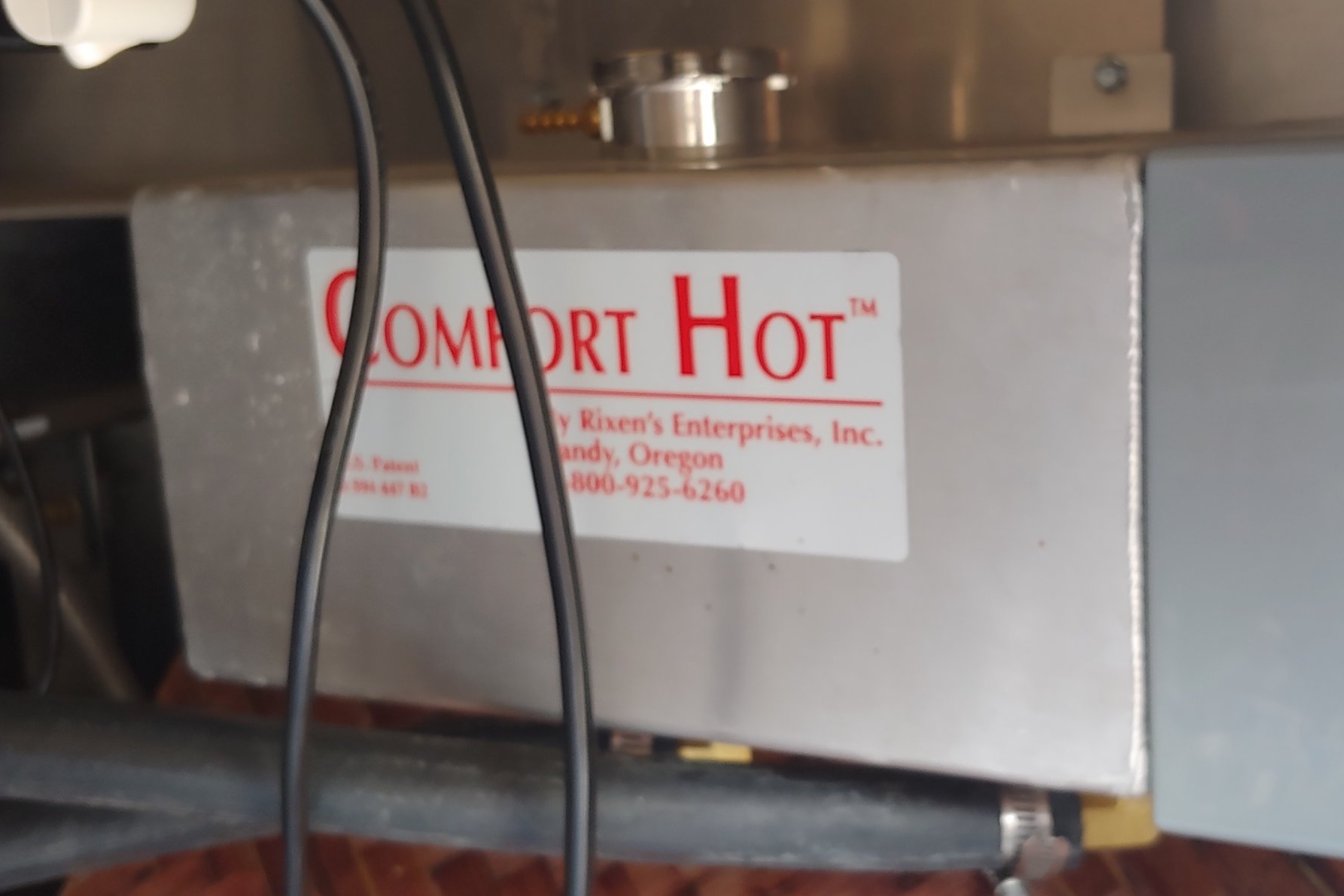 Diesel furnace for hydronic heat and hot water