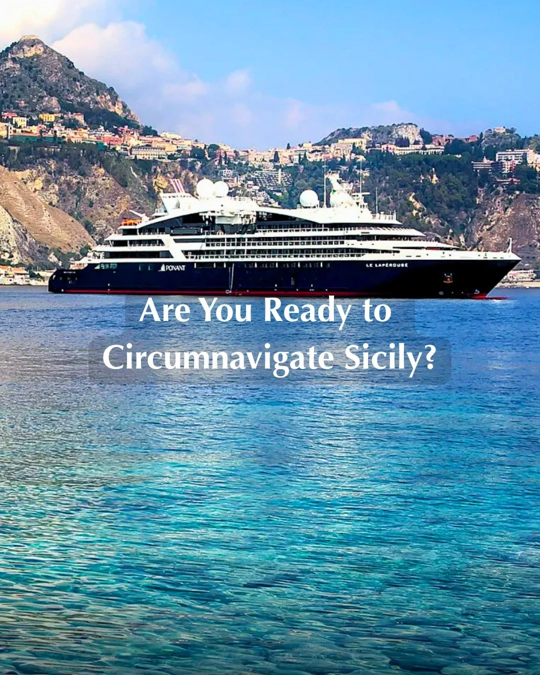 If you’ve ever dreamed of exploring Sicily with real depth, this one’s special. 
It’s a 9-day Smithsonian Journeys x PONANT sailing from Malta that circles the island, pairing all the beauty of the Mediterranean with fascinating co