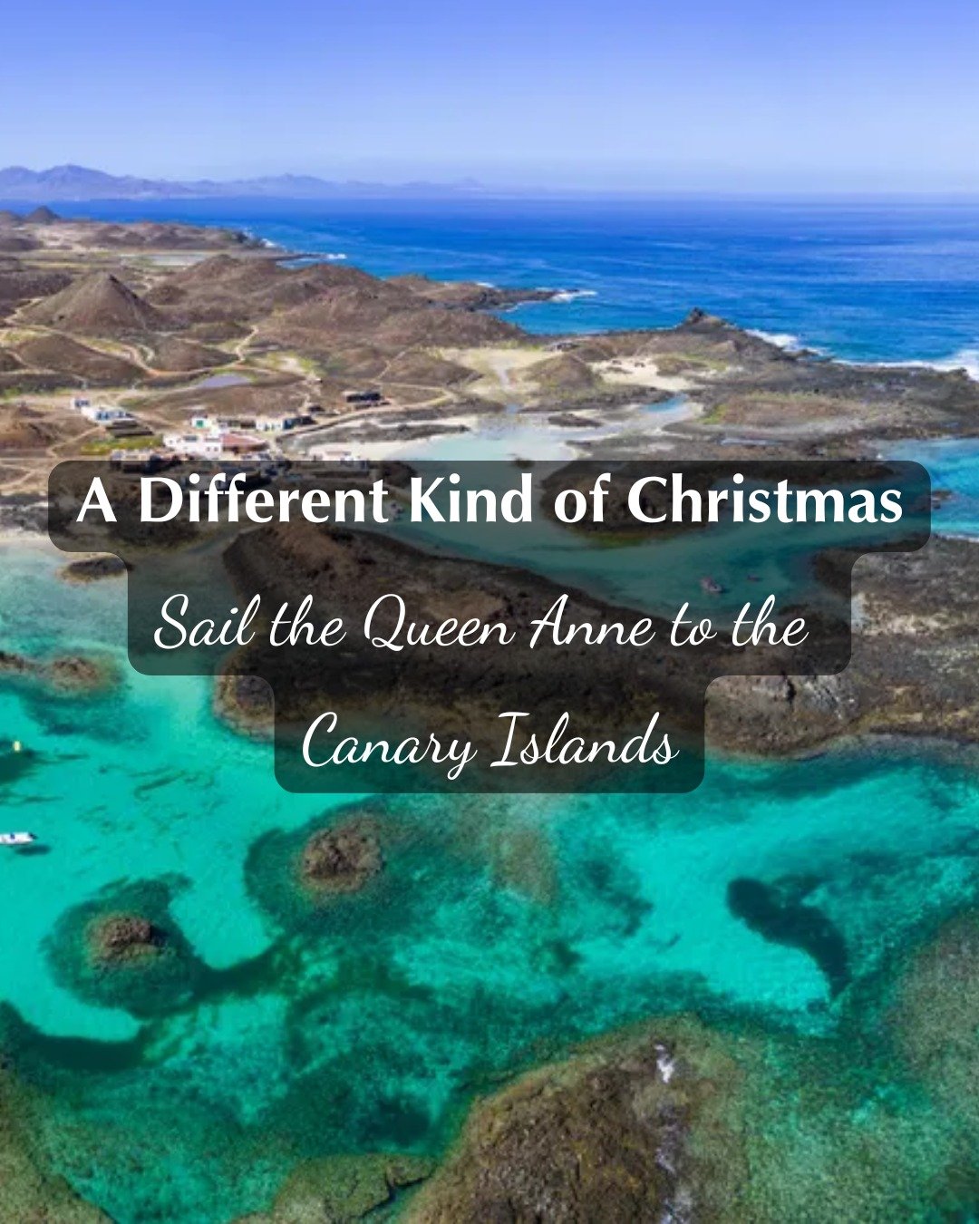 What if Christmas looked completely different this year?

Picture this.

You leave chilly Southampton on December 21 and spend the holidays sailing aboard the beautiful new Cunard Queen Anne.

This is Cunard&rsquo;s newest ship, designed with a blend