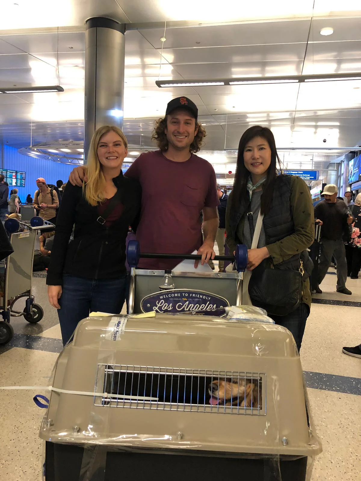 Theodore aka Martin arrived in Los Angeles on May 23,  2019.