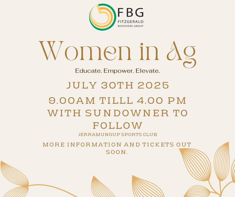 In case you missed our post in the Sustain-a-bulletin. We look forward to hosting an informative day and amazing lunch to gather like-minded women. Even if your not involved directly in agriculture it's a great day out and will provide you with some 