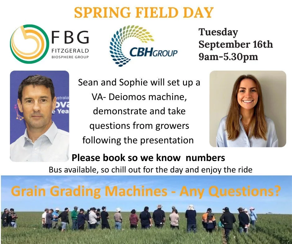 *Spring Field Day next week book tickets here
https://events.humanitix.com/fbg-spring-field-day-2025