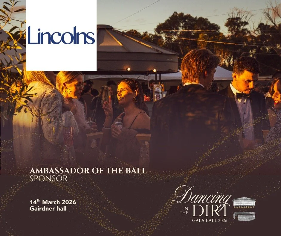 Introducing Lincolns Accountancy Albany WA as an Ambassador of the Ball.

Lincolns are huge supporters of community organisations and regional/local businesses (You may have seen them presenting at the FBG Women in Ag day earlier this year).

Thank y