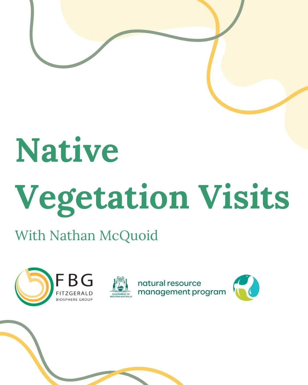 .
🌳 On-farm native vegetation visits 🌳

 🌱 Friday, March 27th 
🌱 With Nathan McQuoid, local landscape ecologist 
🌱 Limited spaces - email nrmprojects@fbg.org.au for more information or to secure your place

If you are wanting to learn more about