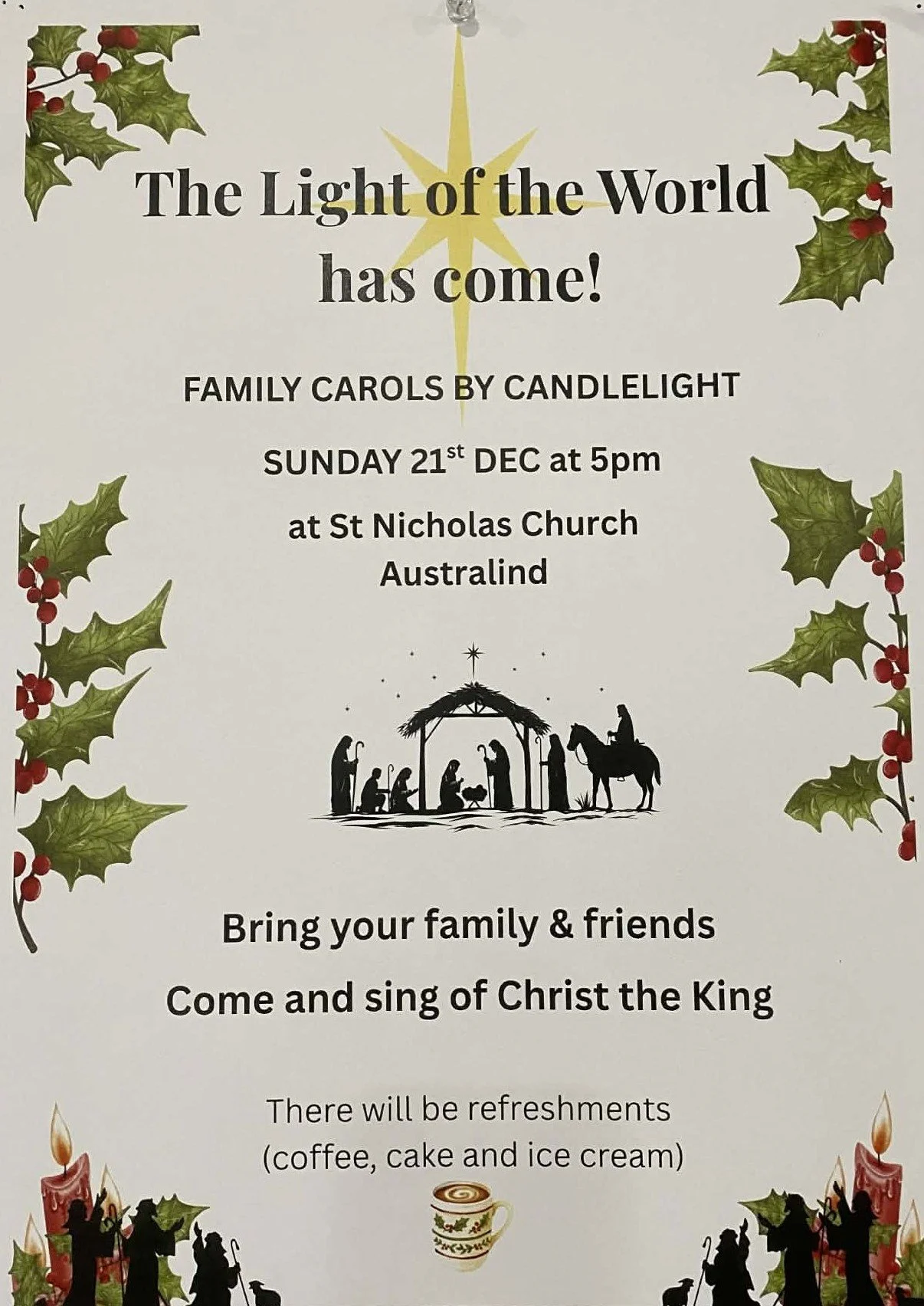 Family Carols by Candlelight