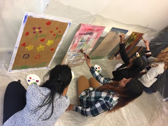 Workshop with Caritas