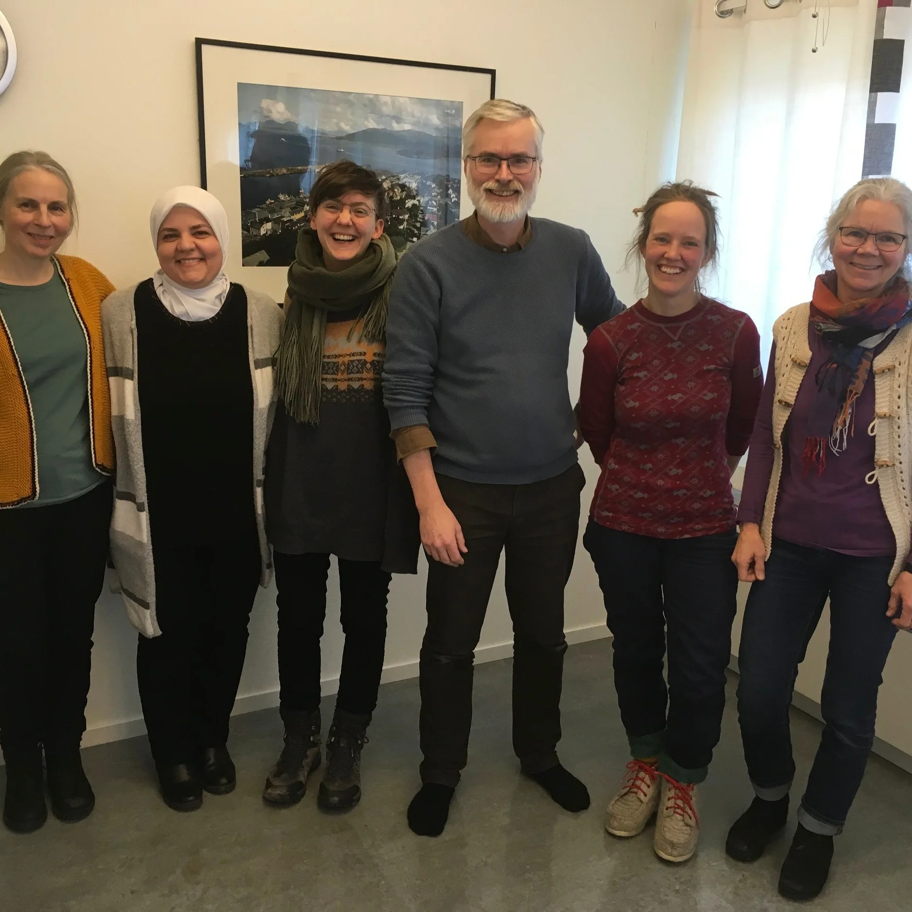 New Board Members in Peacepainting, Sandnessjøen