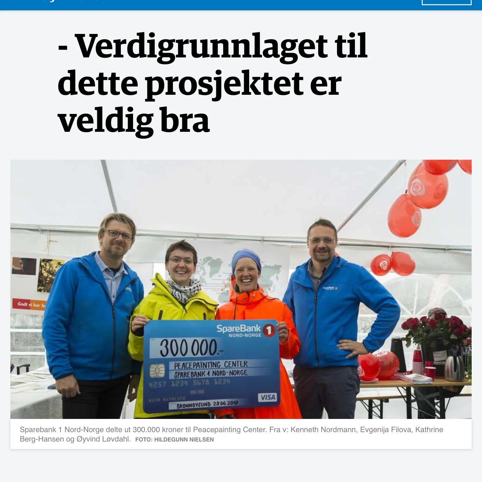 We Are Happy to Announce Our Collaboration With Sparebank 1 Nord-Norge