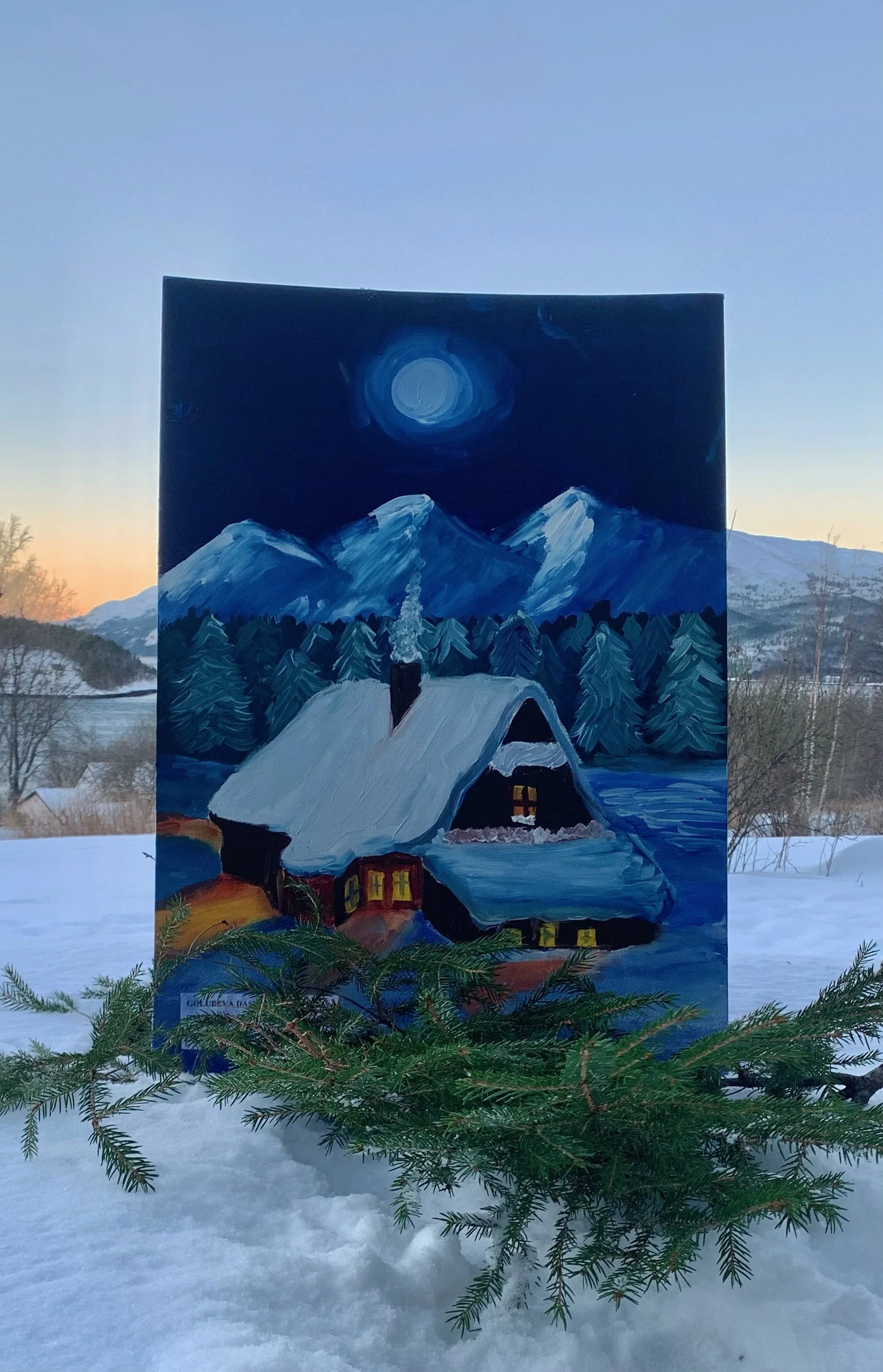 Paintings from Yekaterinburg, Russia have arrived in Norway