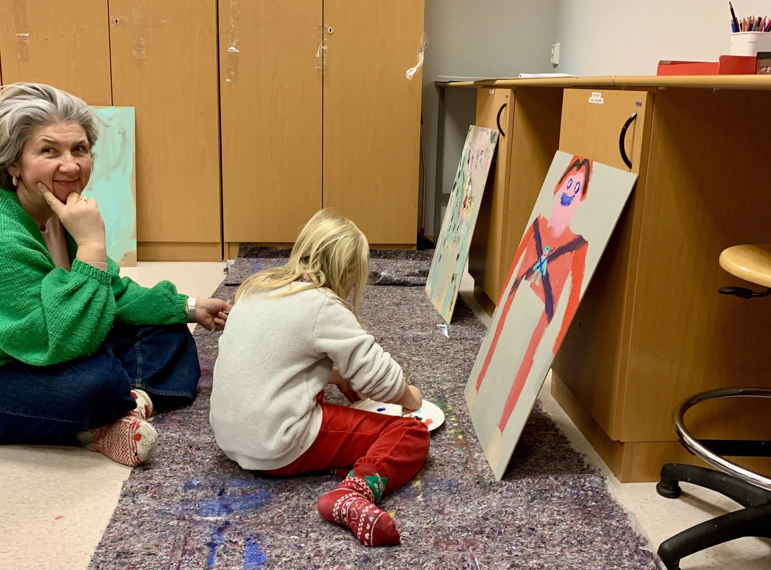 Painting Workshop at Bindalseidet, Norway