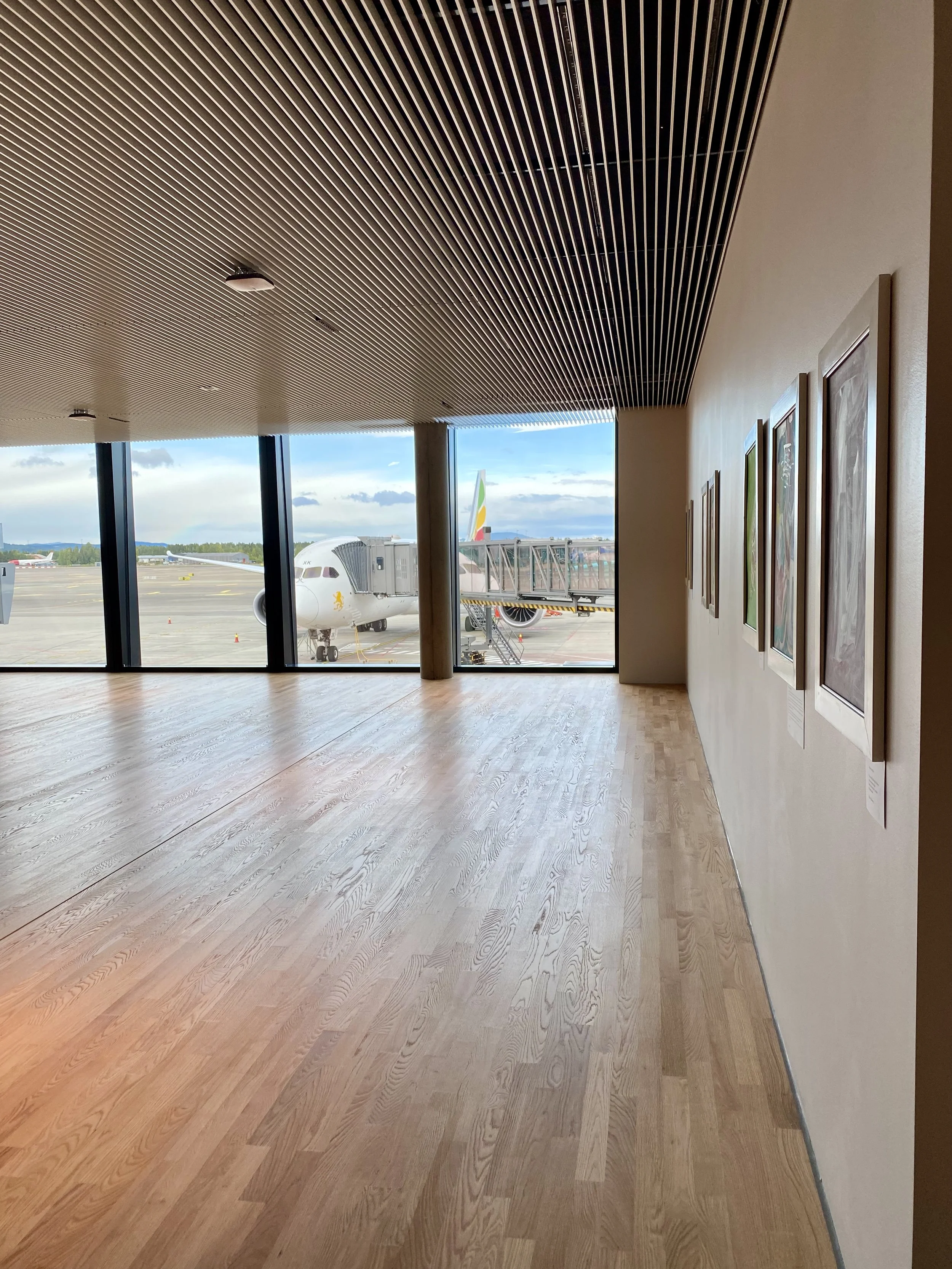 New Peacepainting Exhibition at Oslo Airport Gardermoen