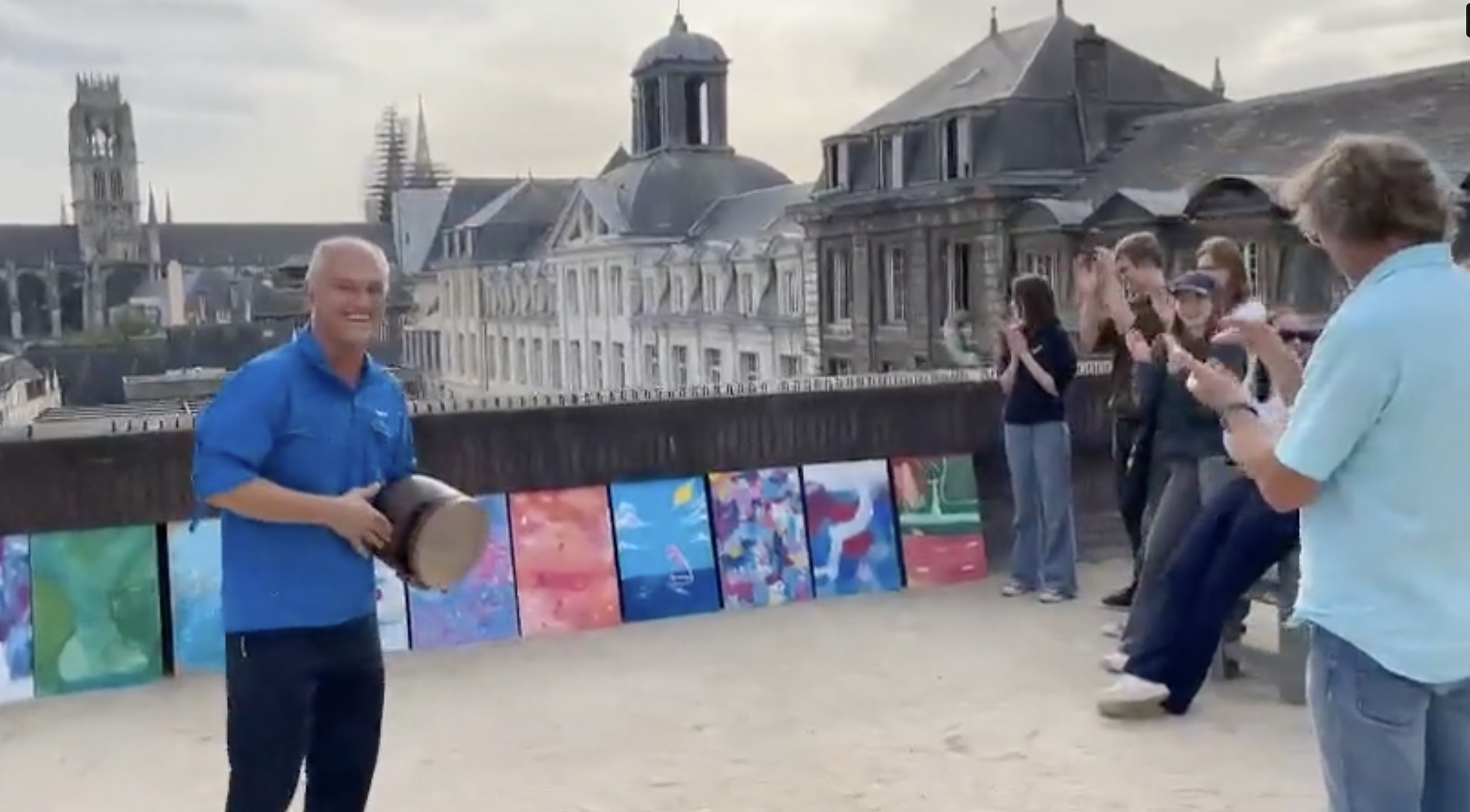 Peacepainting in Rouen, France: Collaboration Through Culture