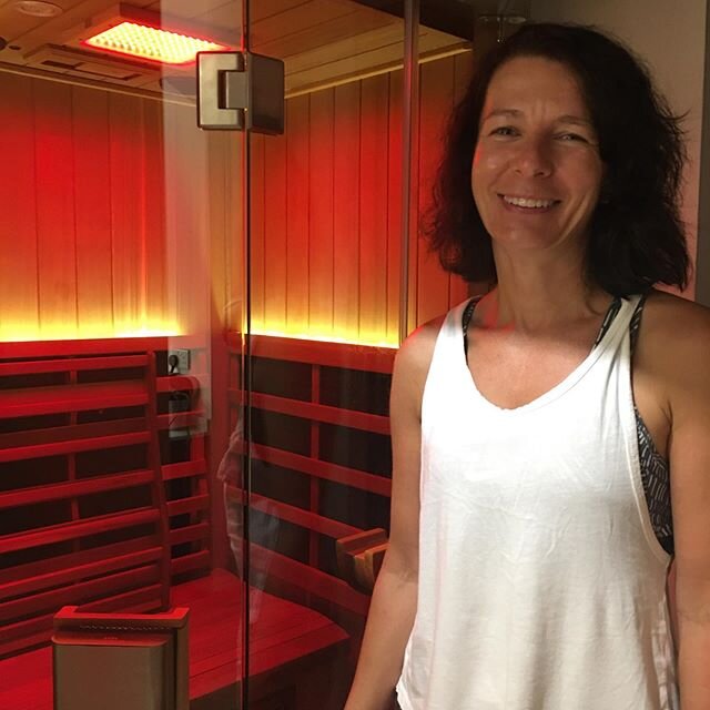 Lisa in full detox mode as she tries out the Infrared sauna at Levitise in the CBD. Great if you have loaded with binders and finish with electrolytes. Not to worry if you don&rsquo;t, Alex and team are professions and take care of everything you nee