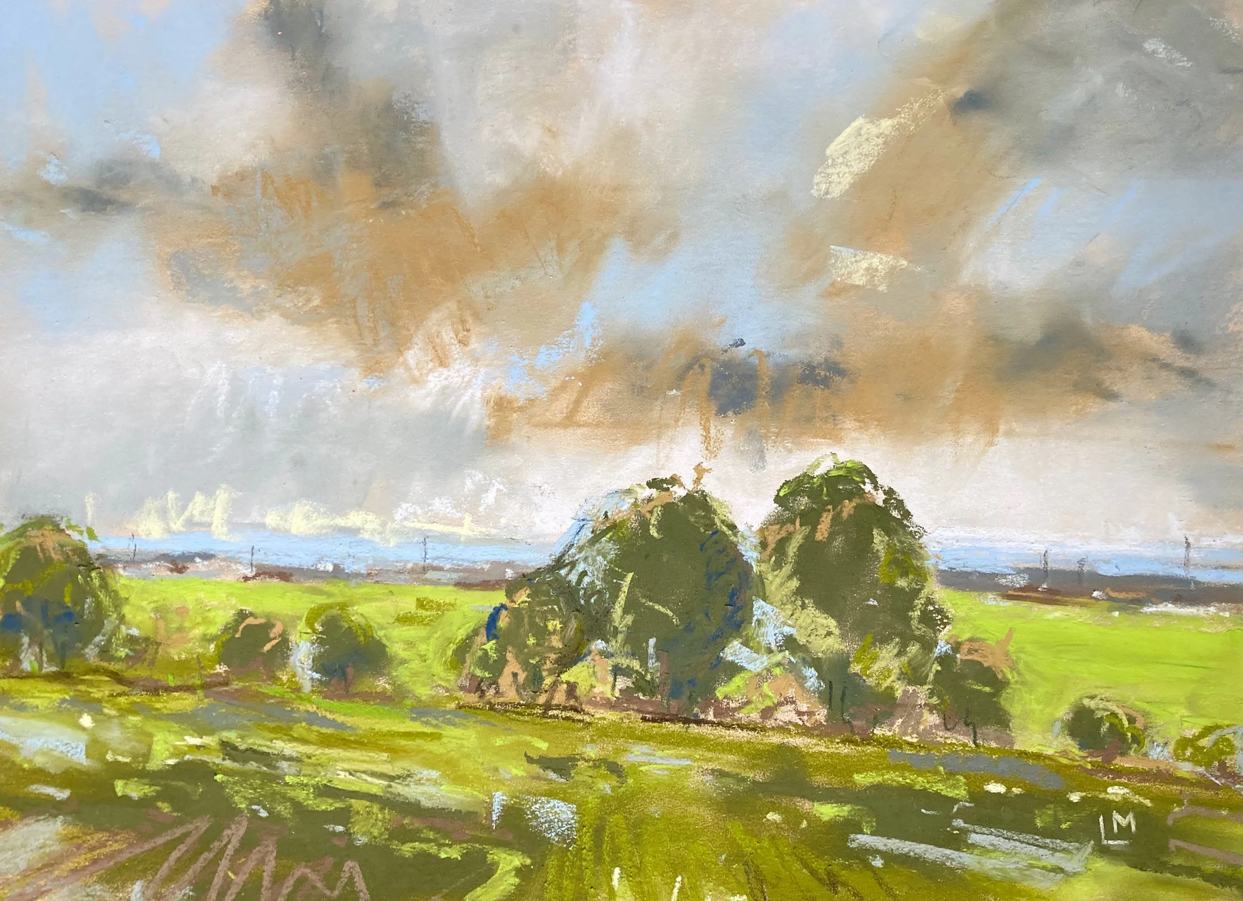 The Green Trees Pastel 25x35cm.jpeg