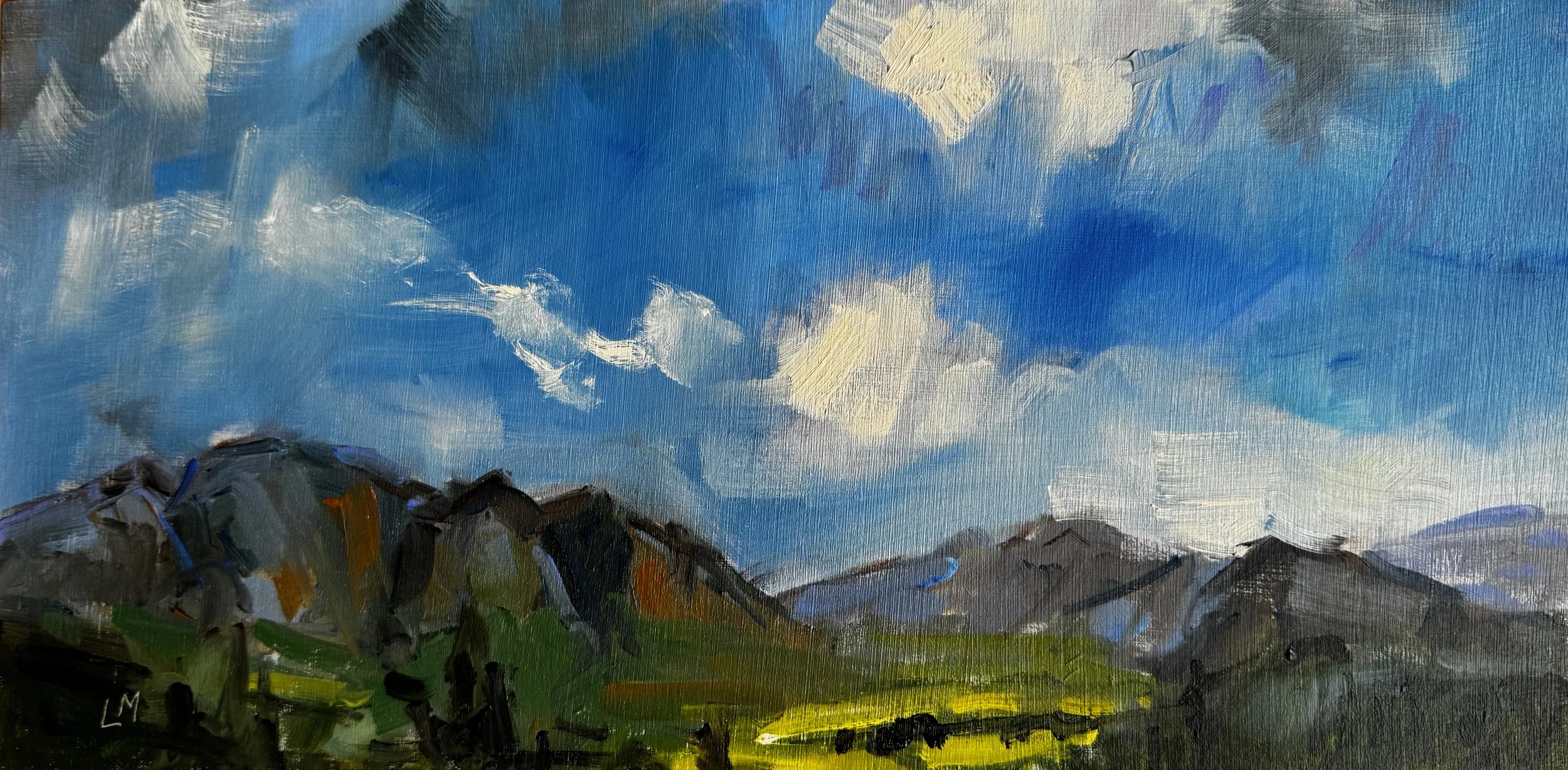 Franschhoek Mountains Under Afternoon Light
