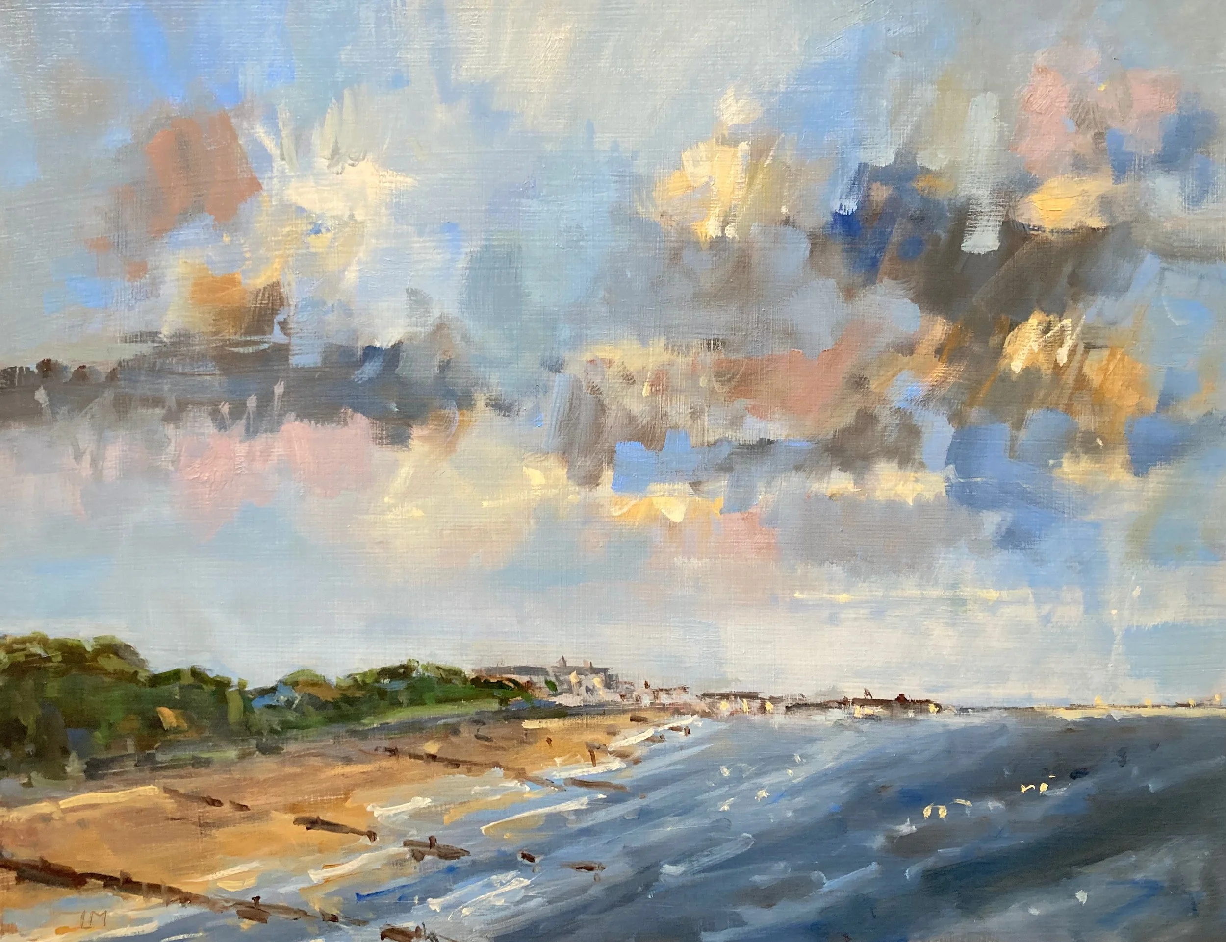 Along the Shore Oil 35x45cm.jpeg