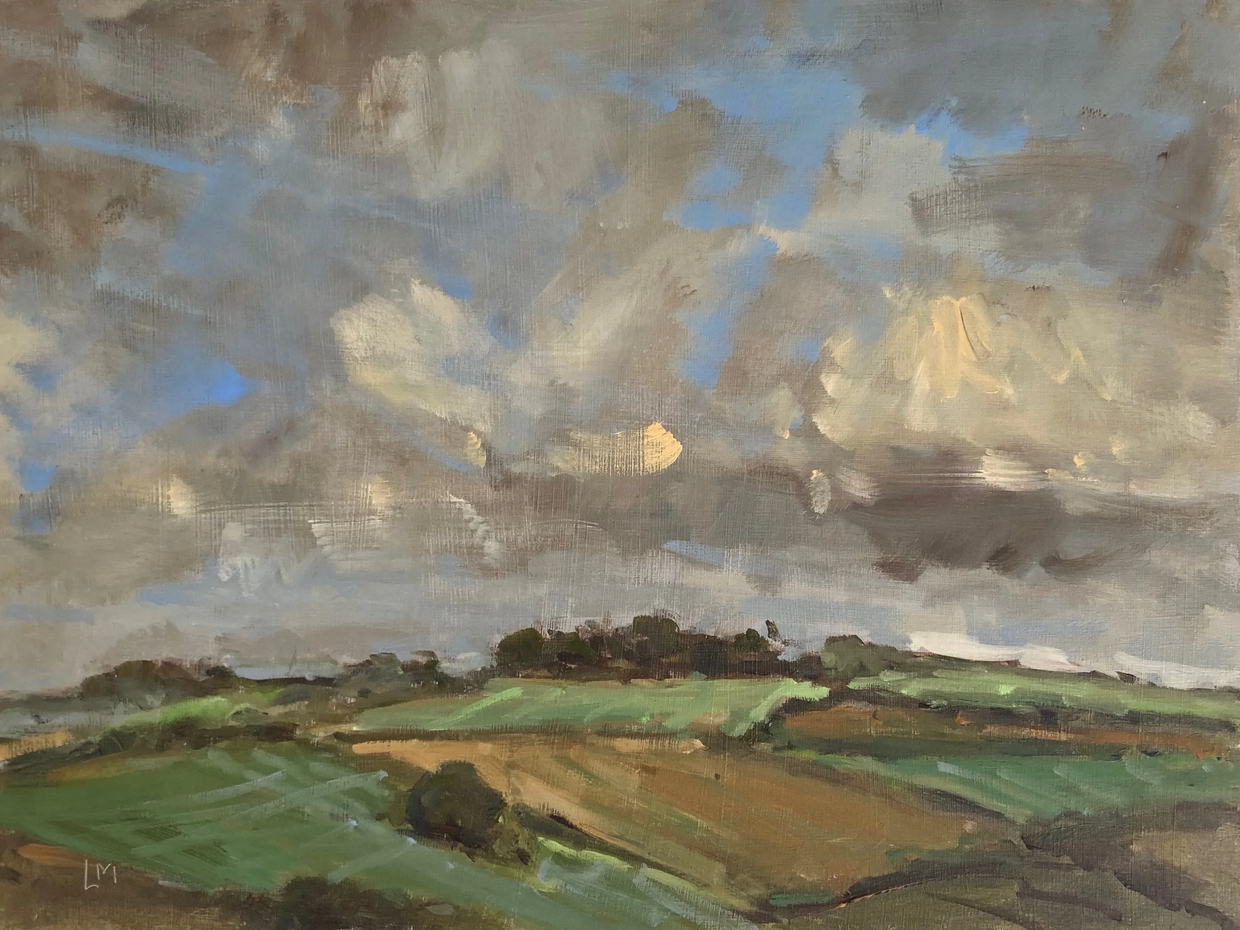 From Cissbury Oil 23x30cm.jpeg