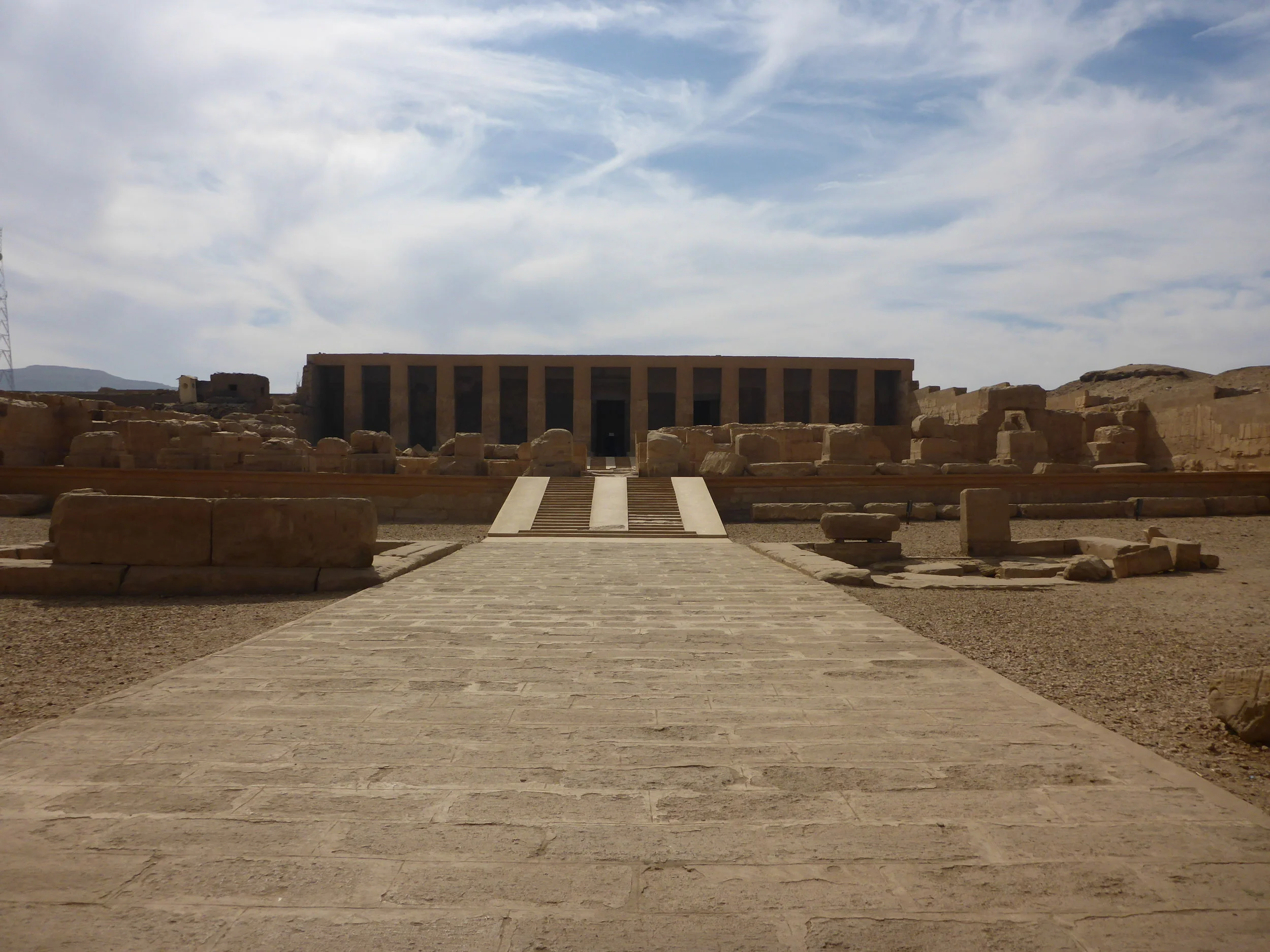 Abydos and Dendera by King and Queen :-)