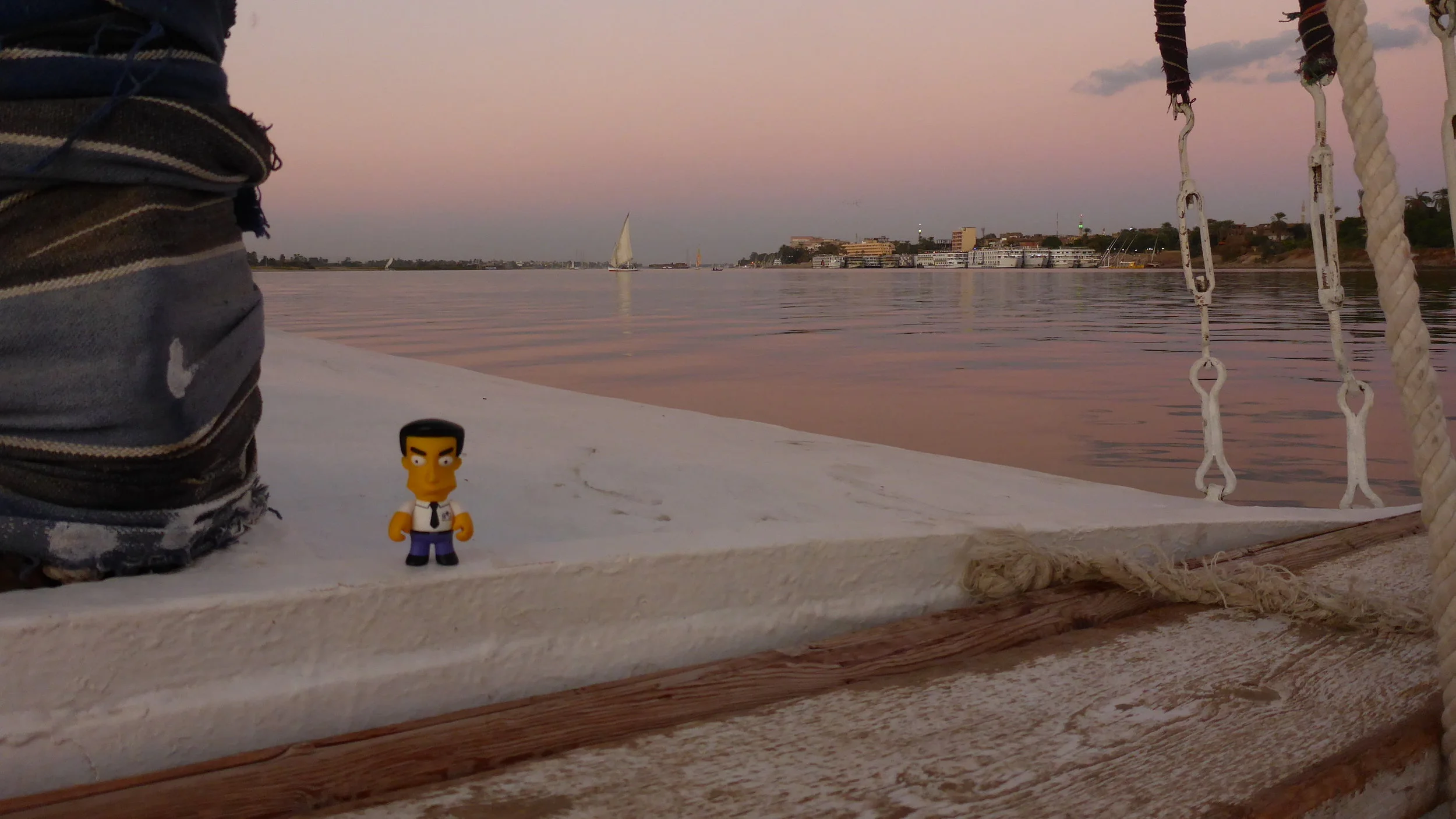 Last day in Luxor and Felluca 