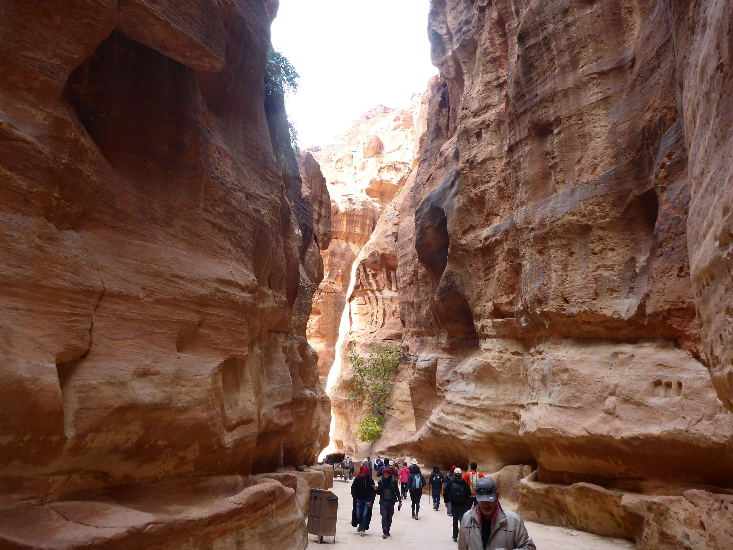 Petra corridor..