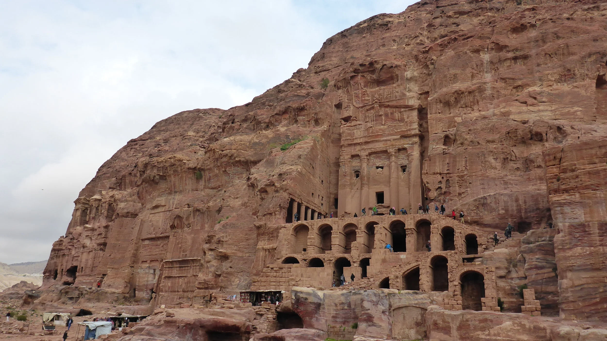 Royal tombs in Petra