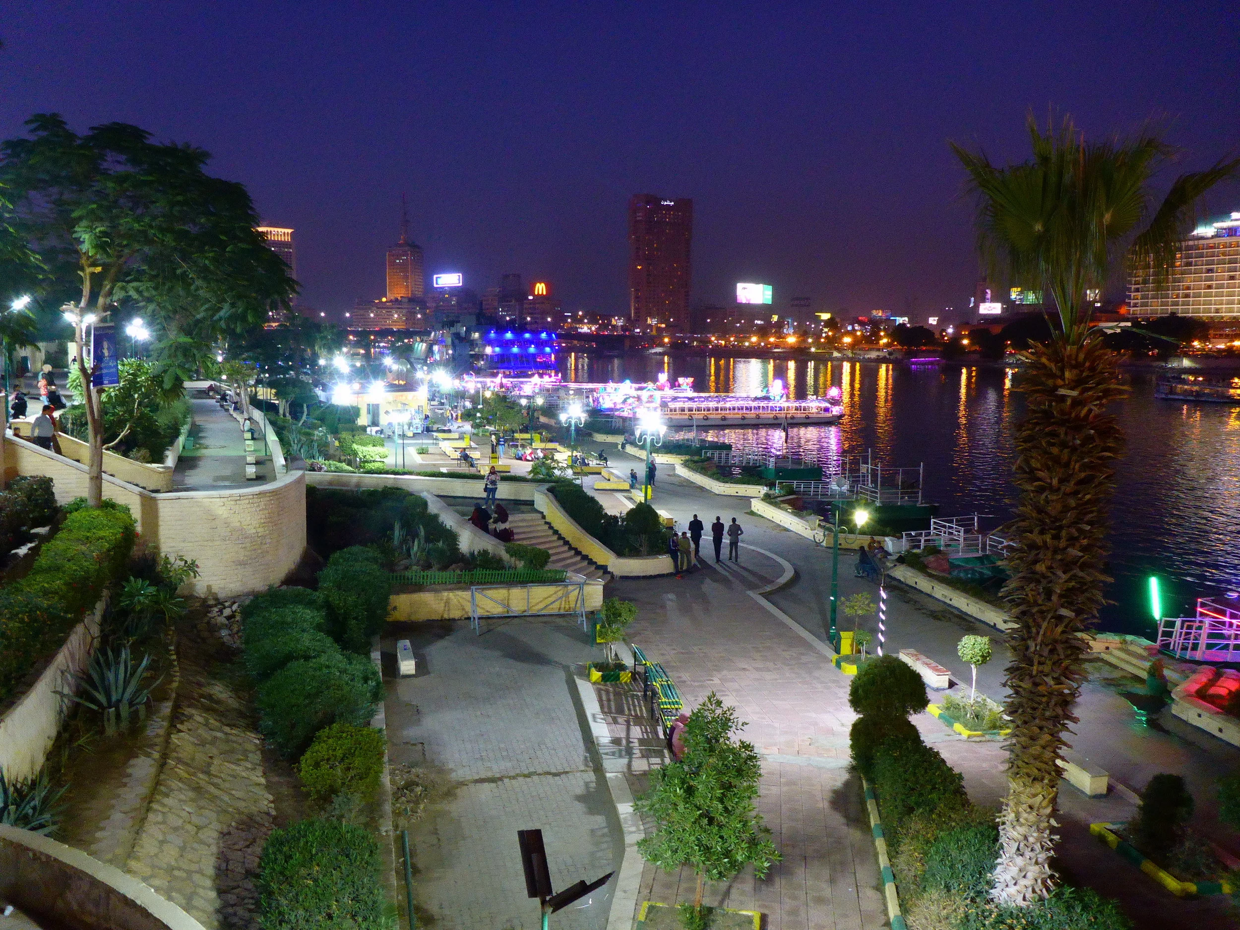 Nile in night 
