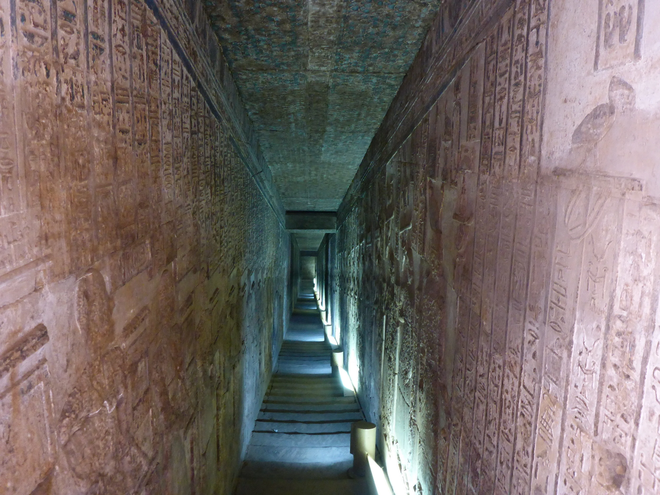 Going down from the roof