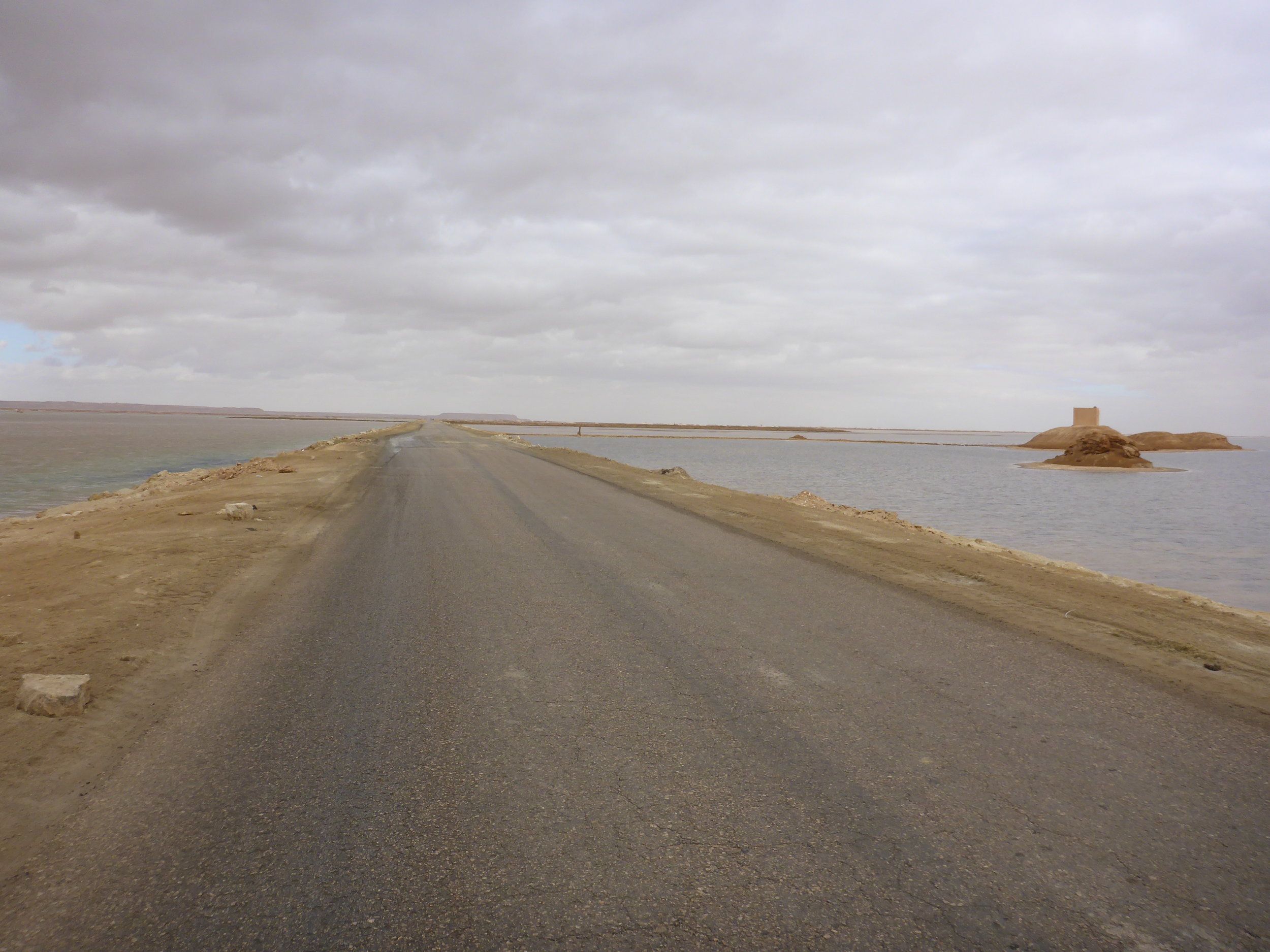 Salt lake Siwa