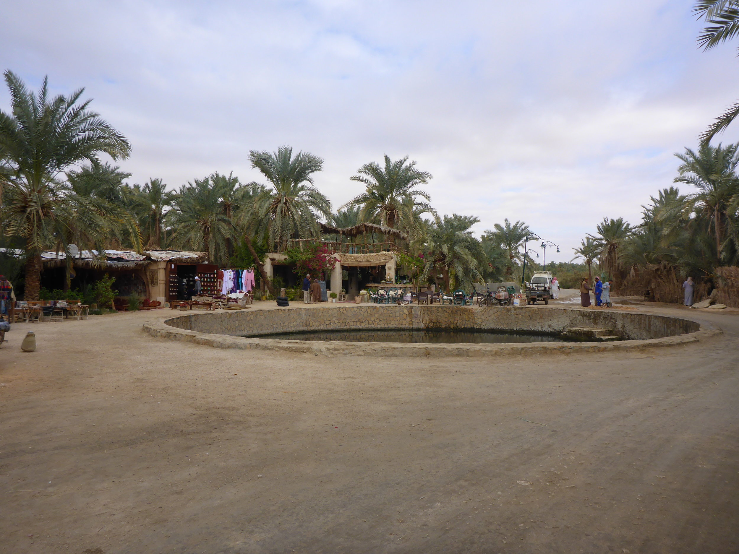 Cleopatra pool at Siwa