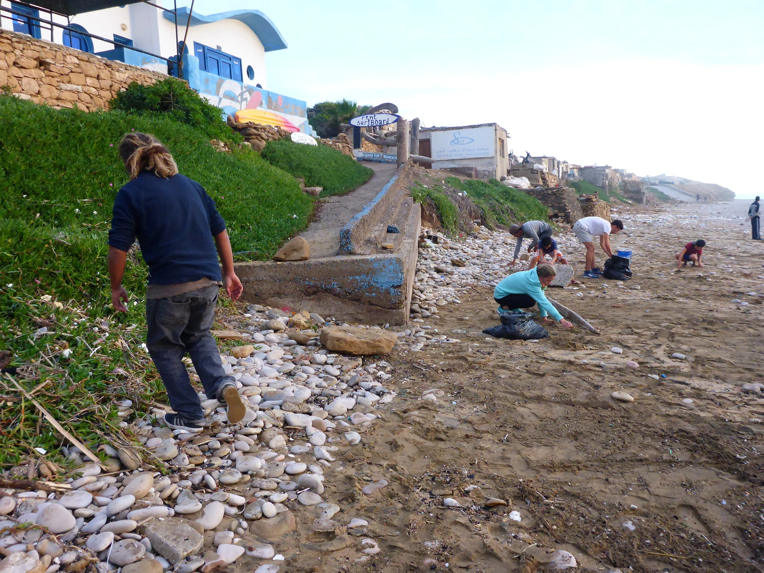 Tamragh - helping to clean a bit