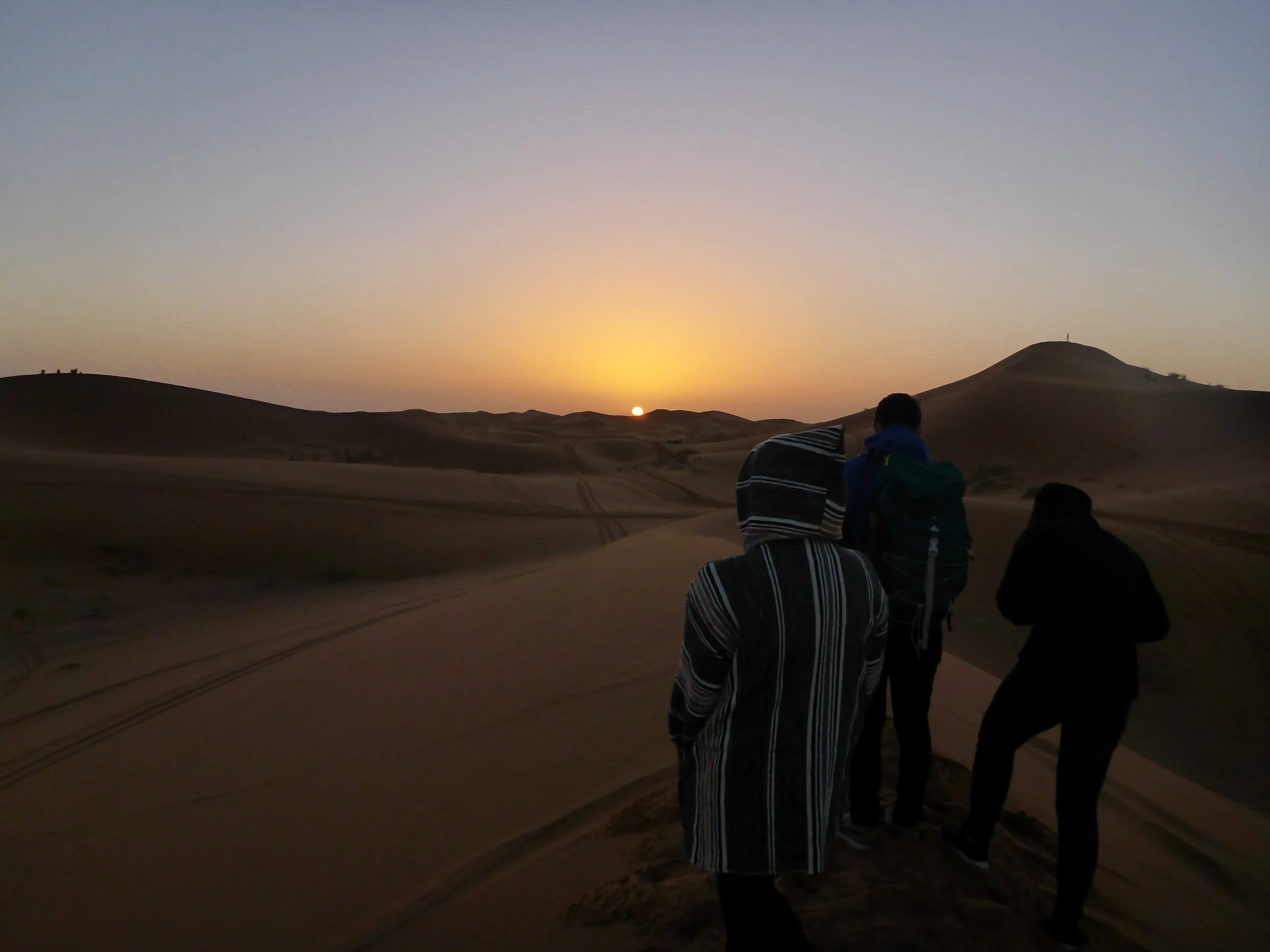Sahara sunrise 