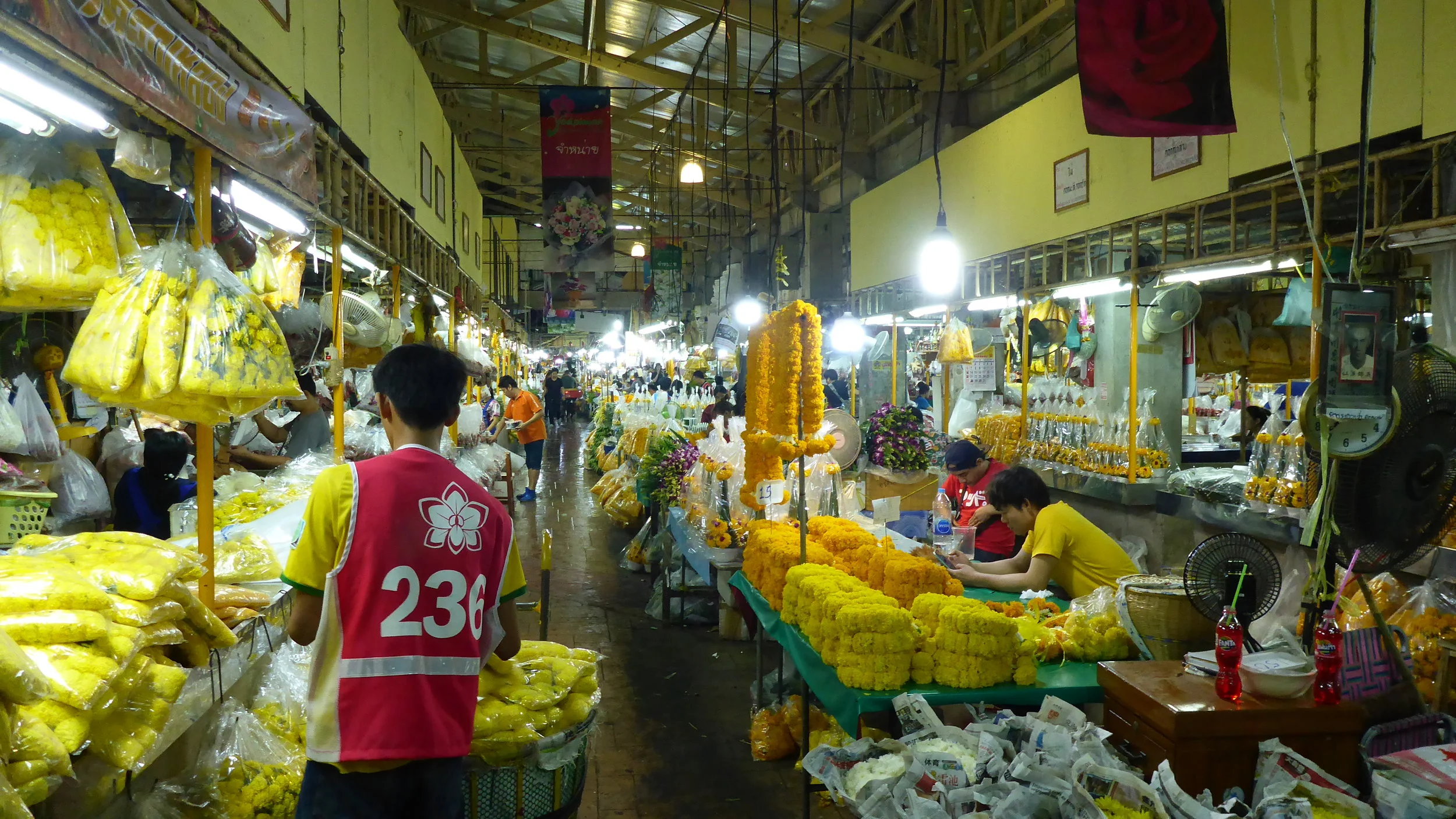 Flower market Bangkok