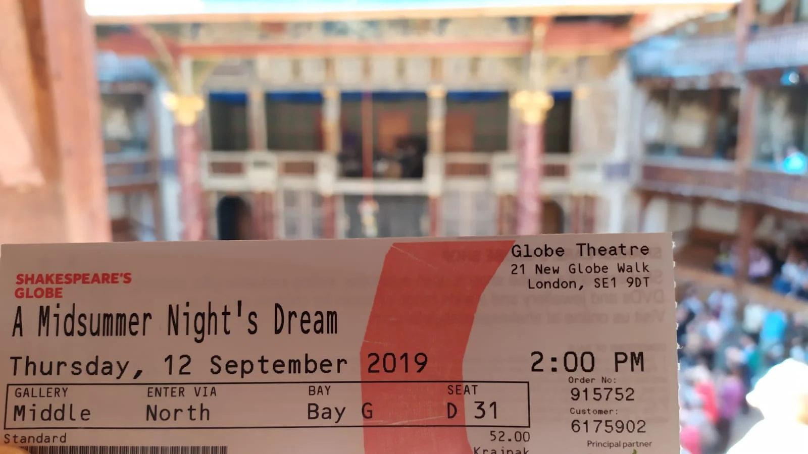 London - Culture day :-)