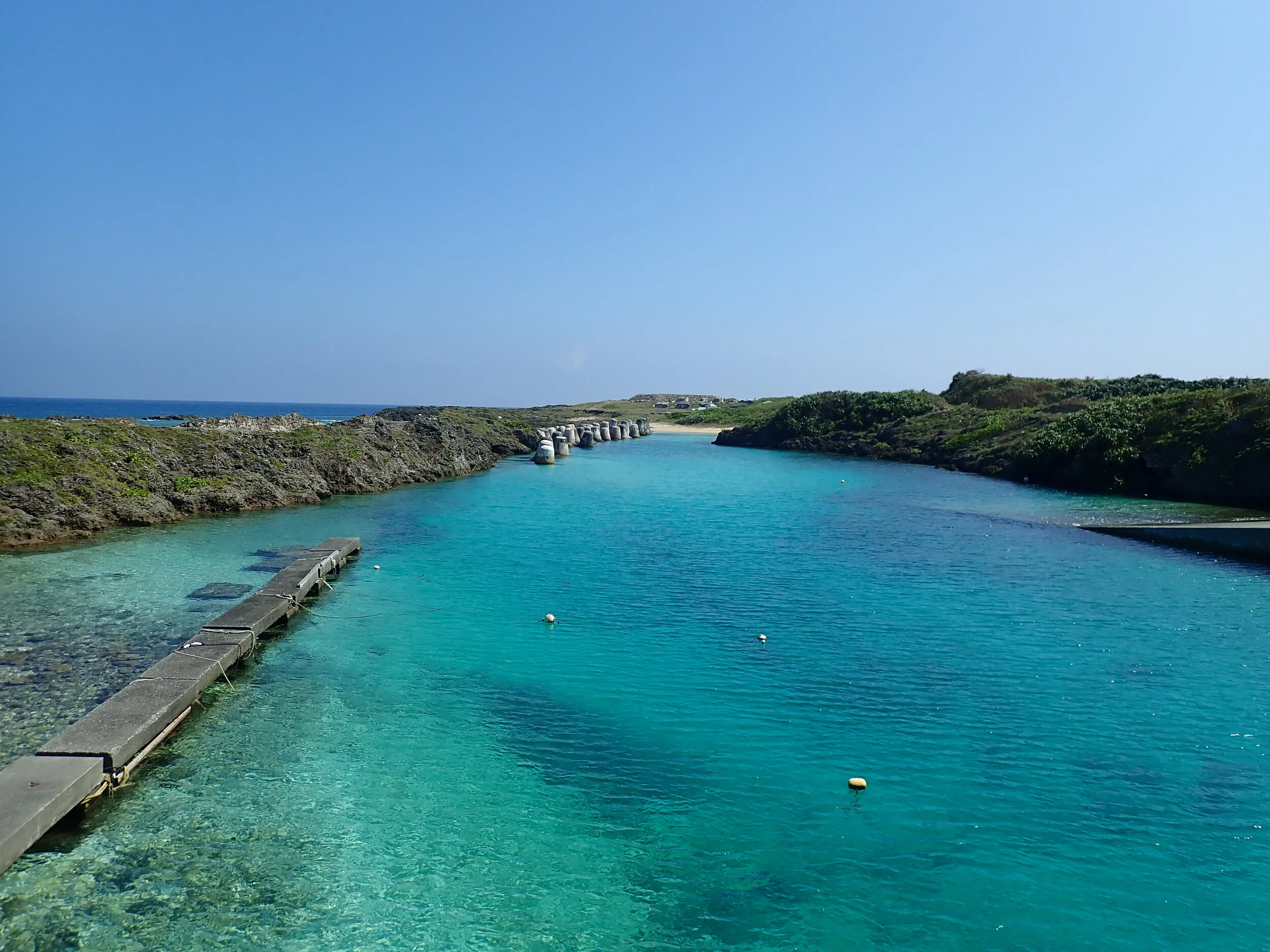 Right hand side of Harbour - Yonaguni Island