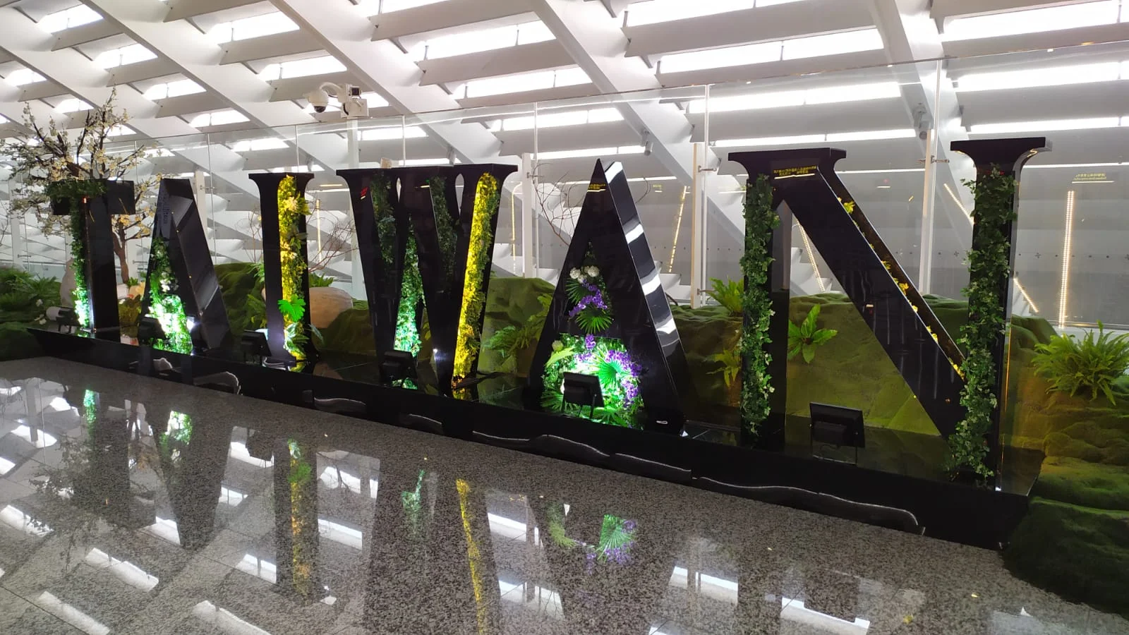 From the plane to.....