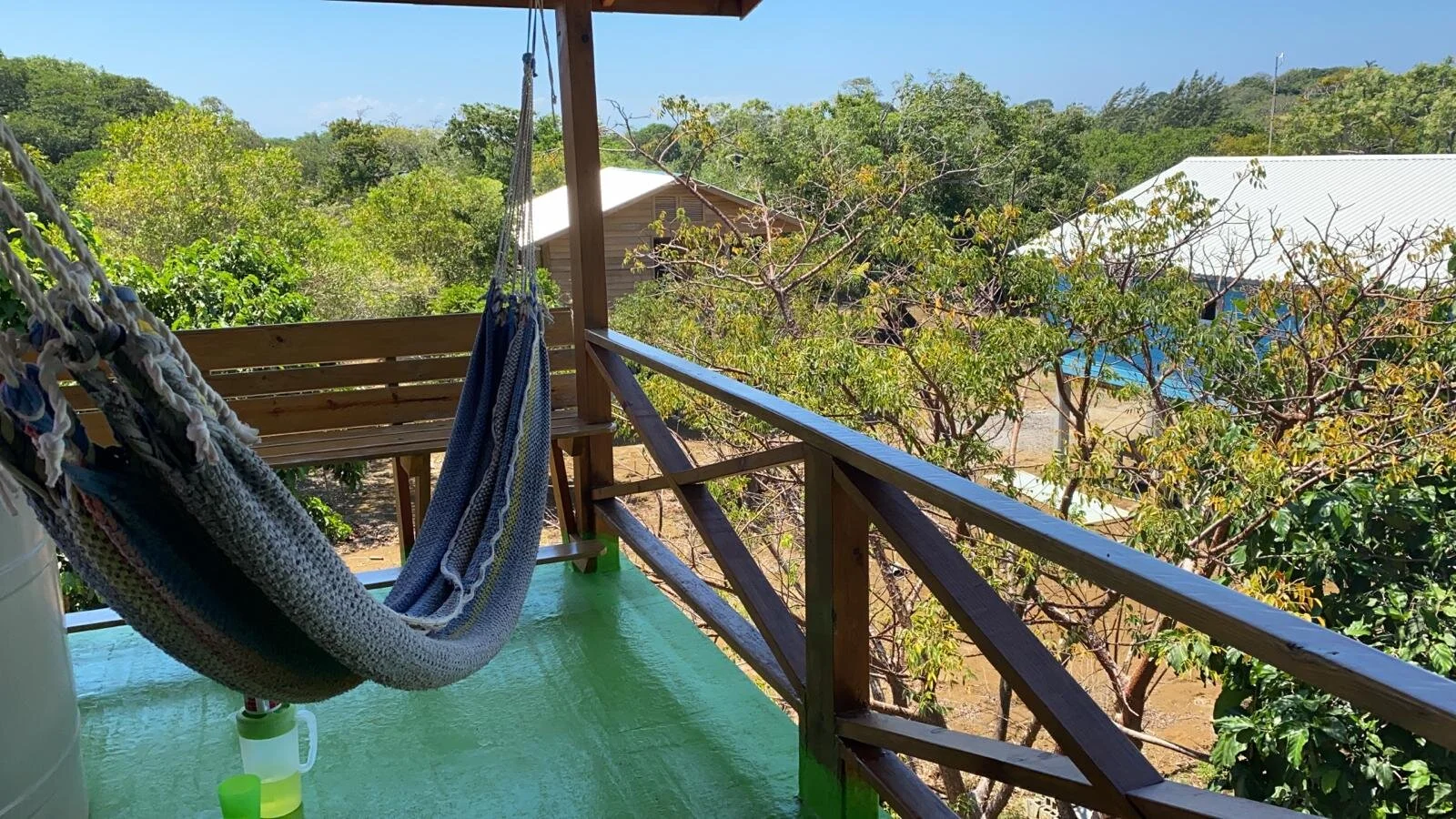 Time at Utila with flu virus lockdown 