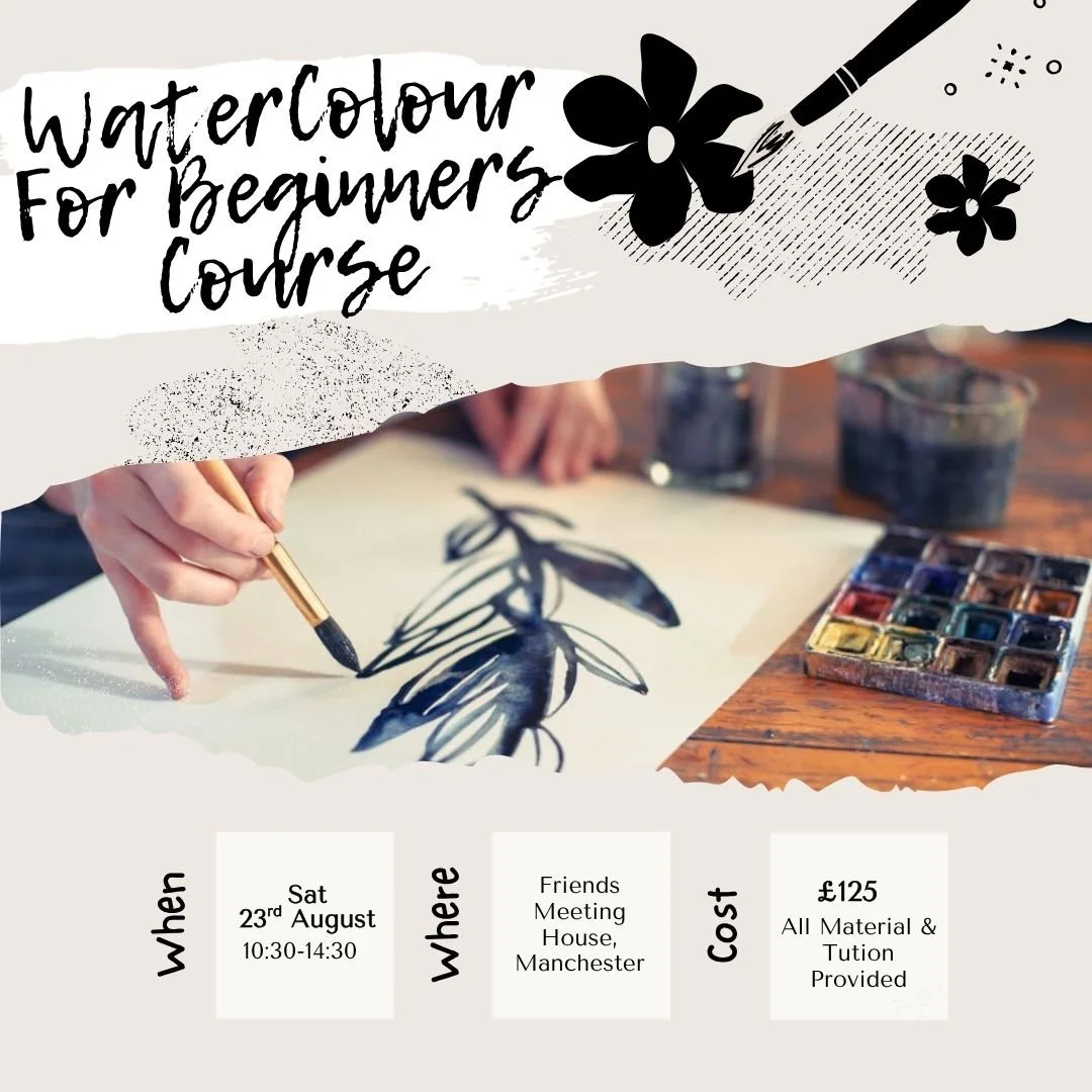 Watercolour for Beginners Tutored Workshop - 23rd August