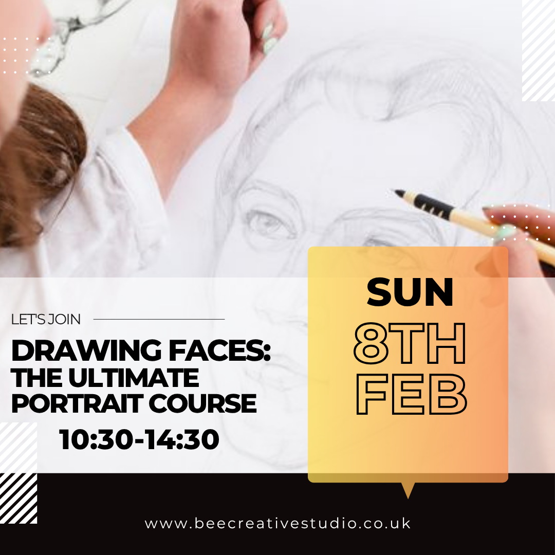 The Ultimate Portrait Workshop — Bee Creative Studio Life Drawing ...