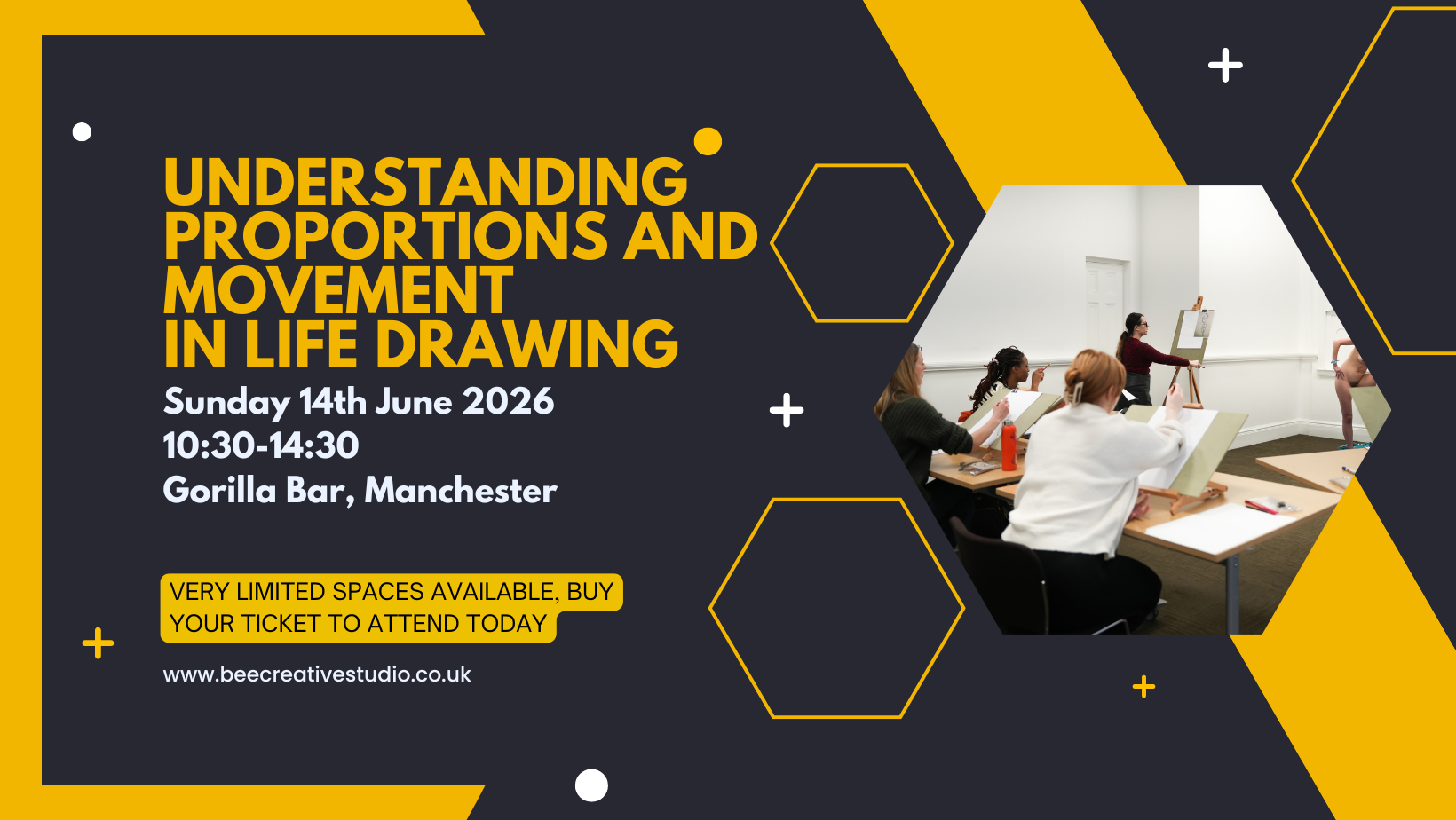 Understanding Proportions &amp; Movement in Life Drawing Workshop 