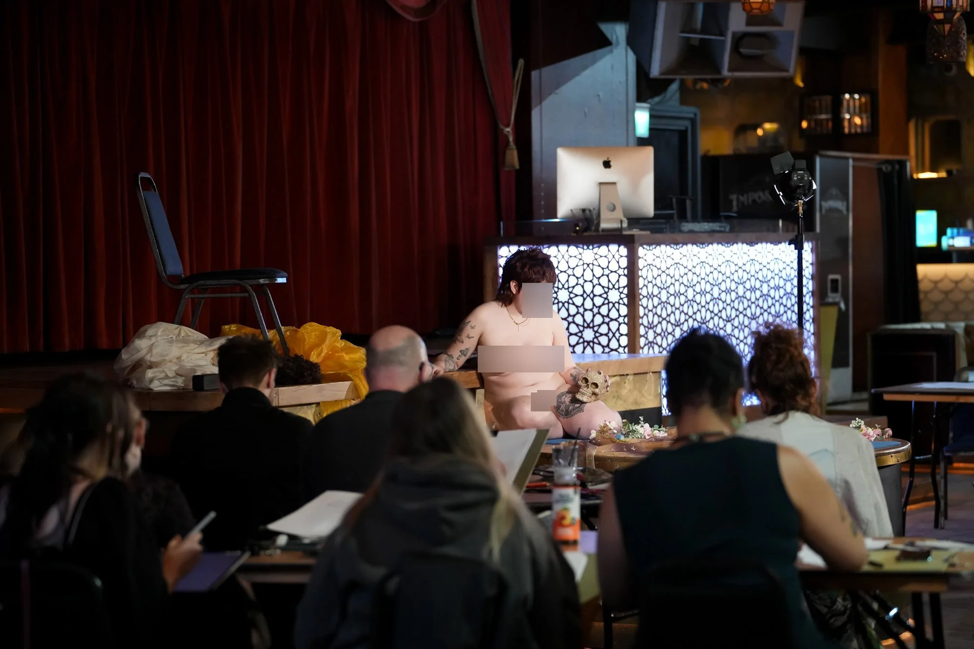 Myth and Muse: A Life Drawing Session Inspired by Classical Stories