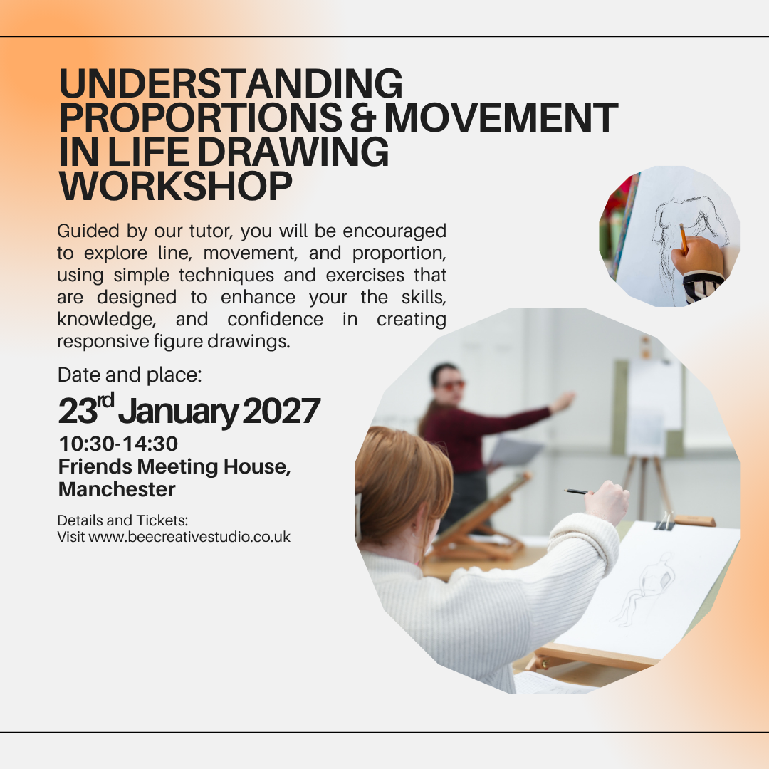 Understanding Proportions & Movement in Life Drawing Workshop (Copy)
