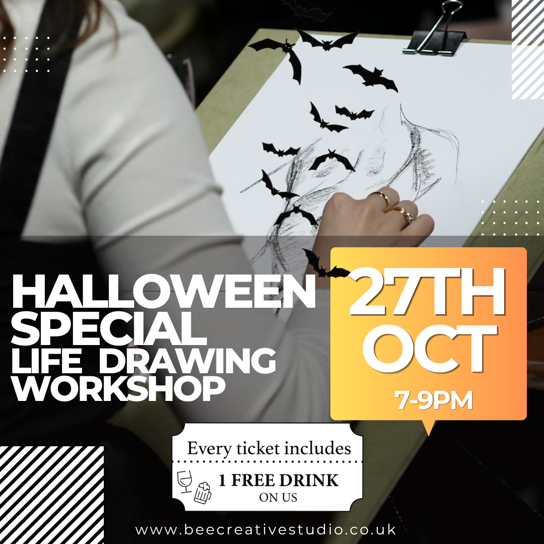 Halloween Special Life Drawing Workshop