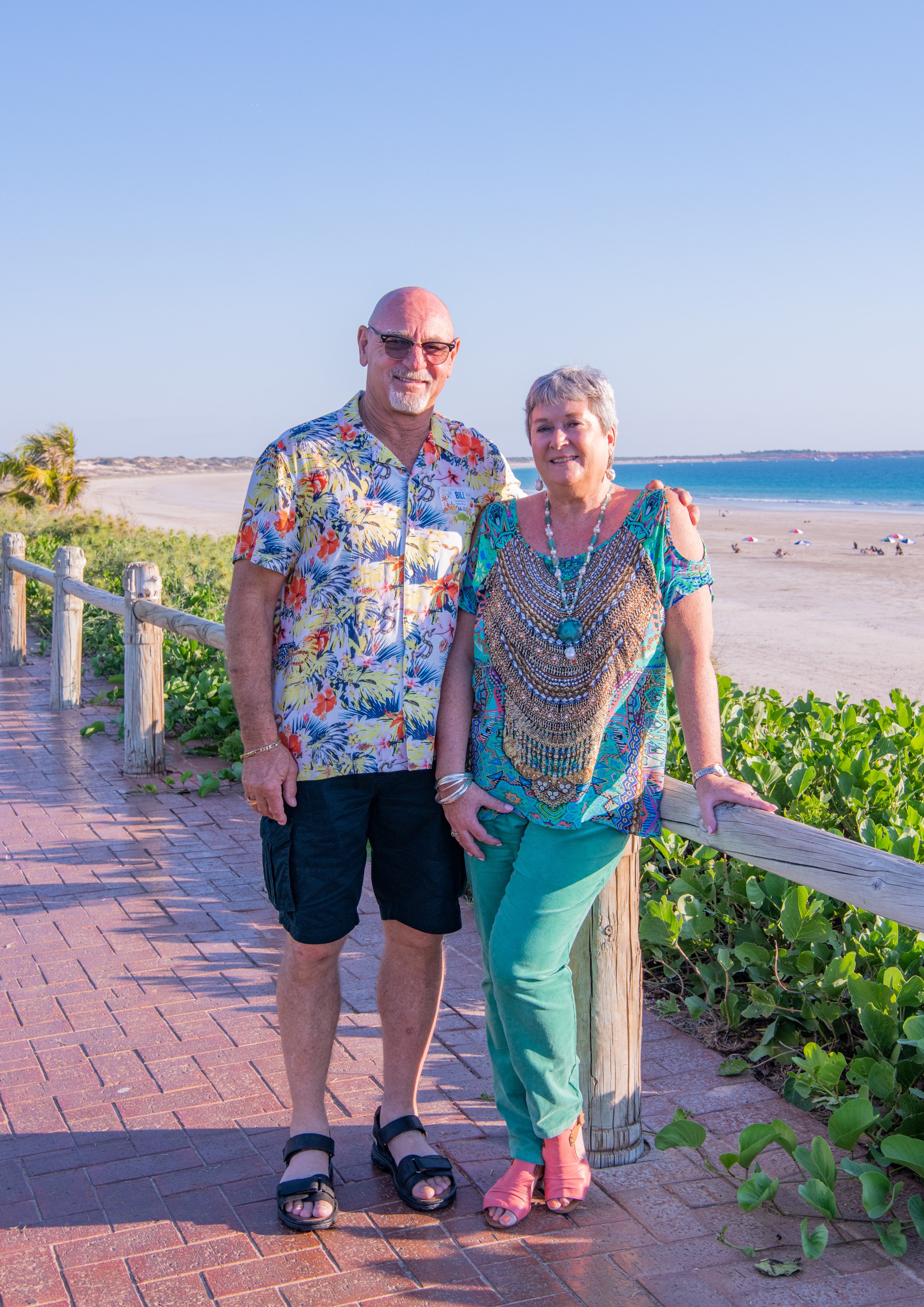 Zanders at Cable BeachTaste of Broome Iconic Bus Tour Broome and Around Tours  Jules and Bill Sunset.jpg