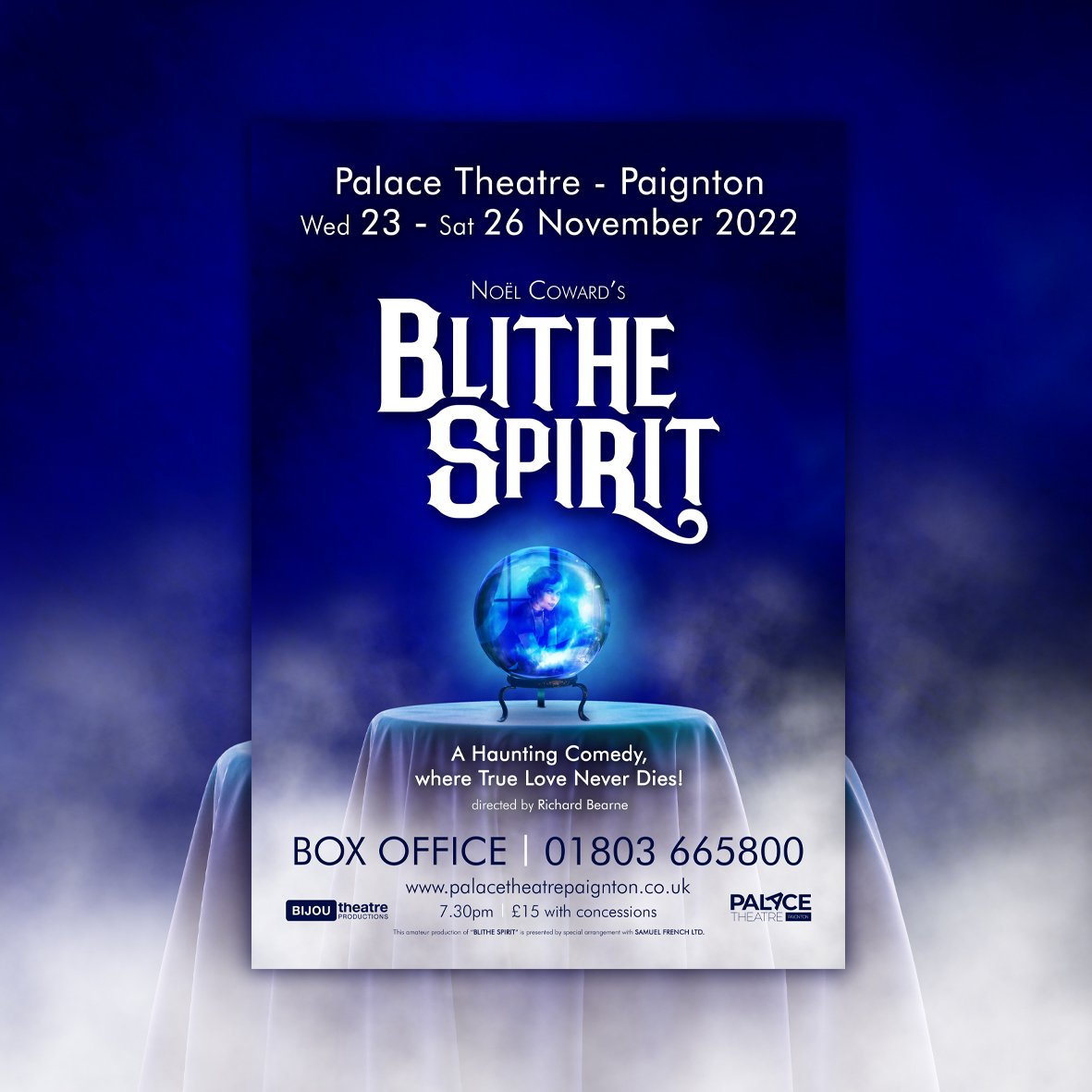 Blithe Spirit | Eye-catching Posters and Merchandise Designed by Hot Rock Group