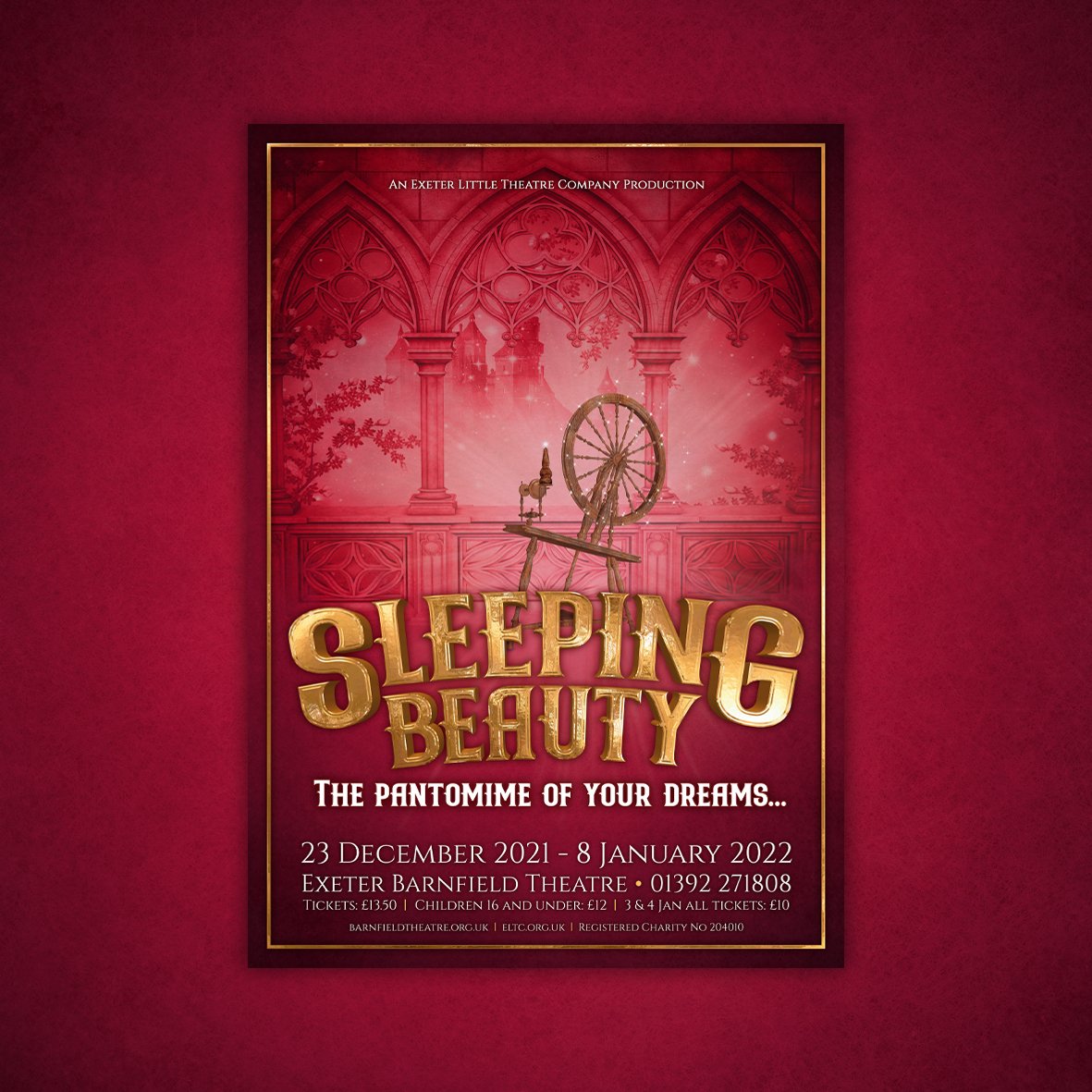 Sleeping Beauty | Eye-catching Posters and Merchandise Designed by Hot Rock Group