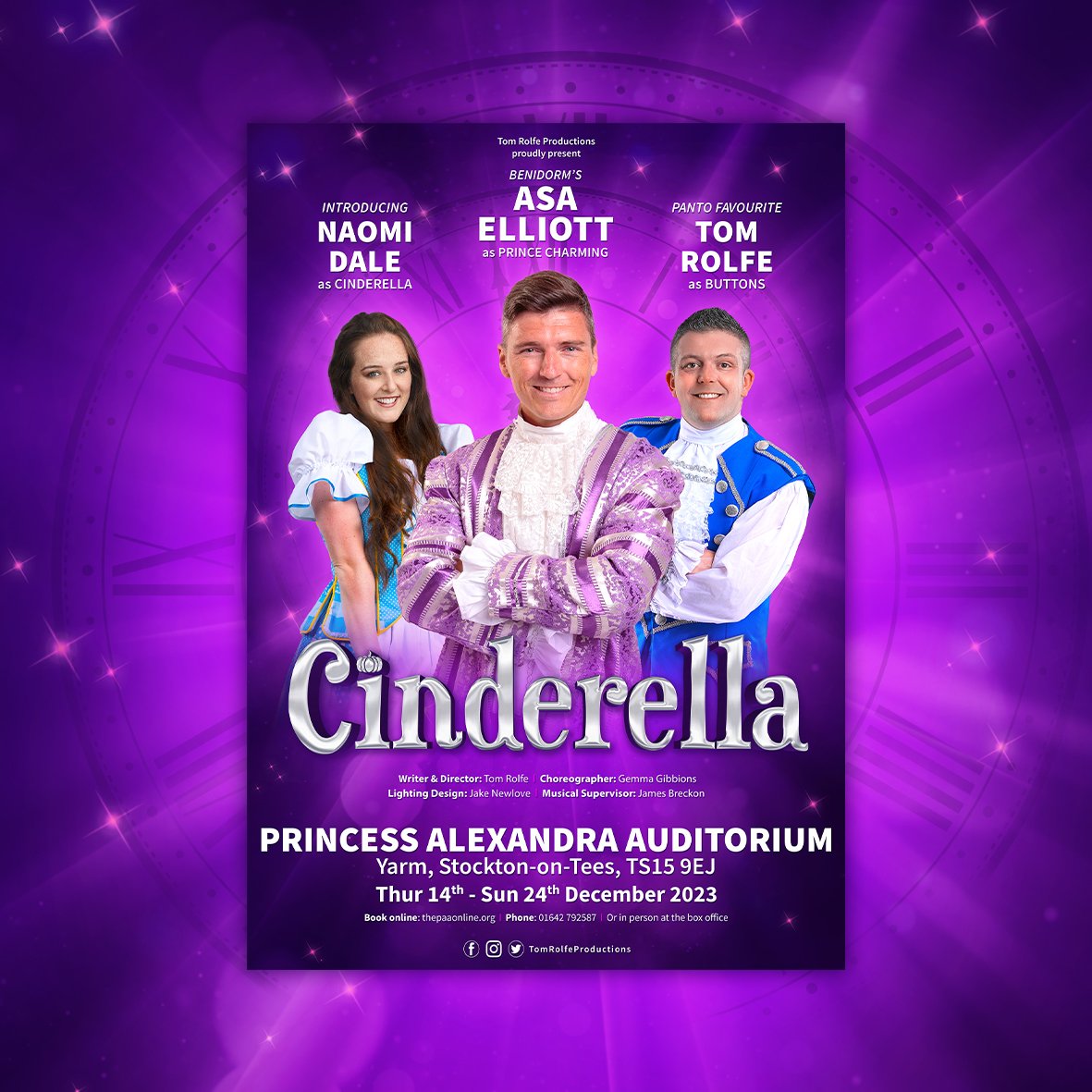 Cinderella | Eye-catching Posters and Merchandise Designed by Hot Rock Group