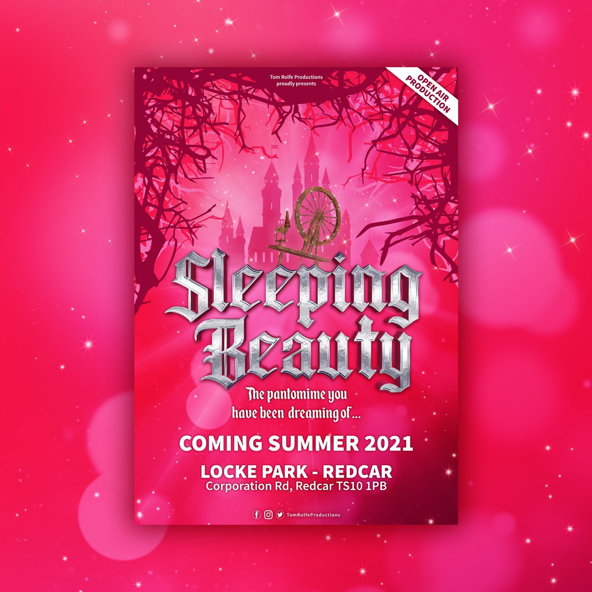 Sleeping Beauty | Eye-catching Posters and Merchandise Designed by Hot Rock Group