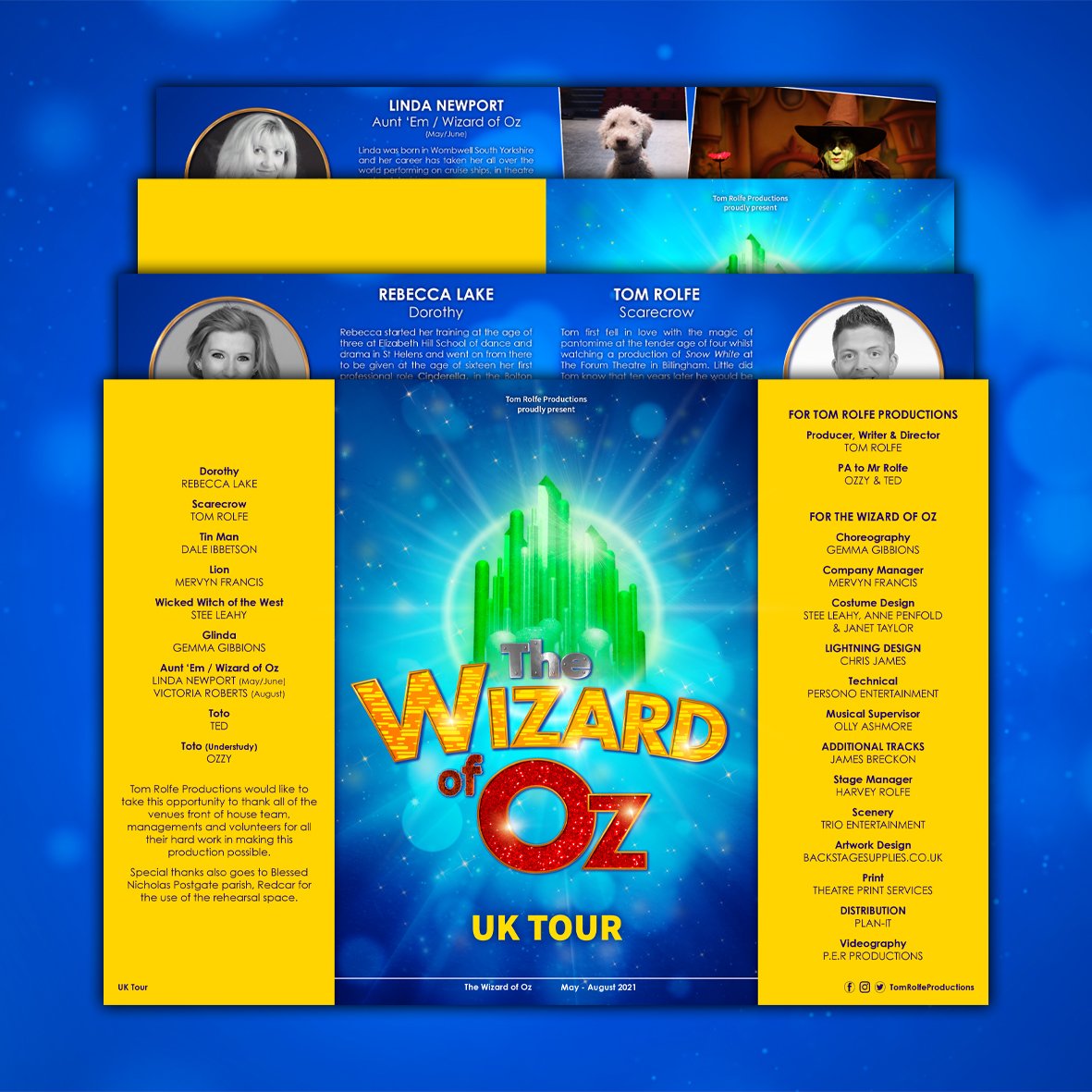 Wizard Of OZ | Eye-catching Posters and Merchandise Designed by Hot Rock Group